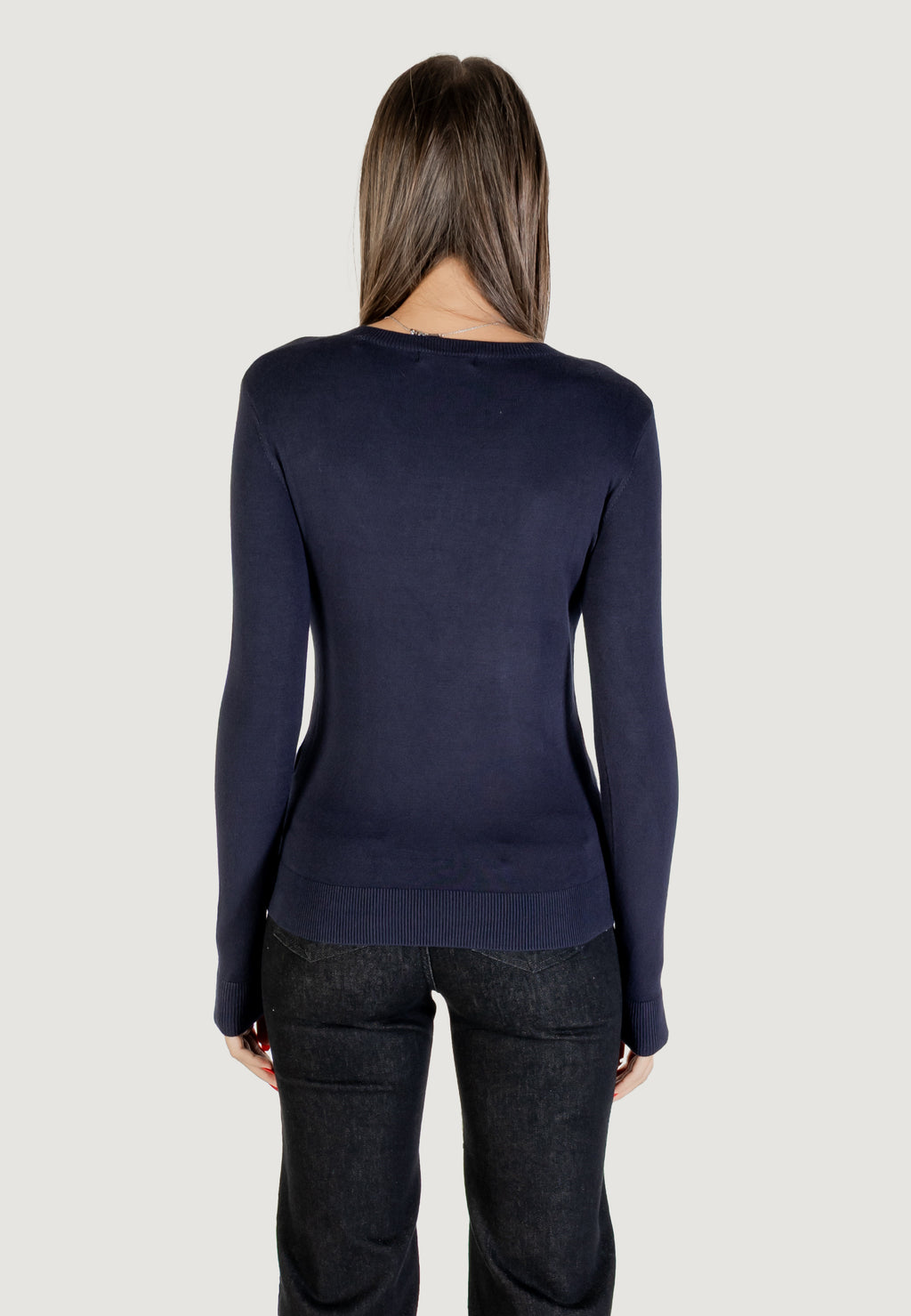 Maglia Guess LS CN KIARA TRIANGLE LOGO SWTR