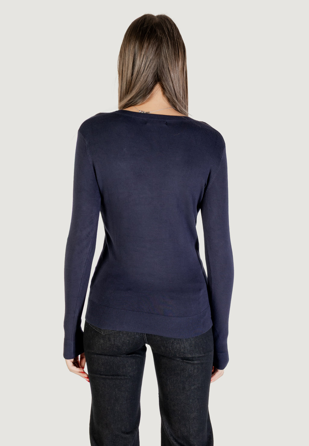 Maglia Guess LS VN KENZIE LOGO SWTR