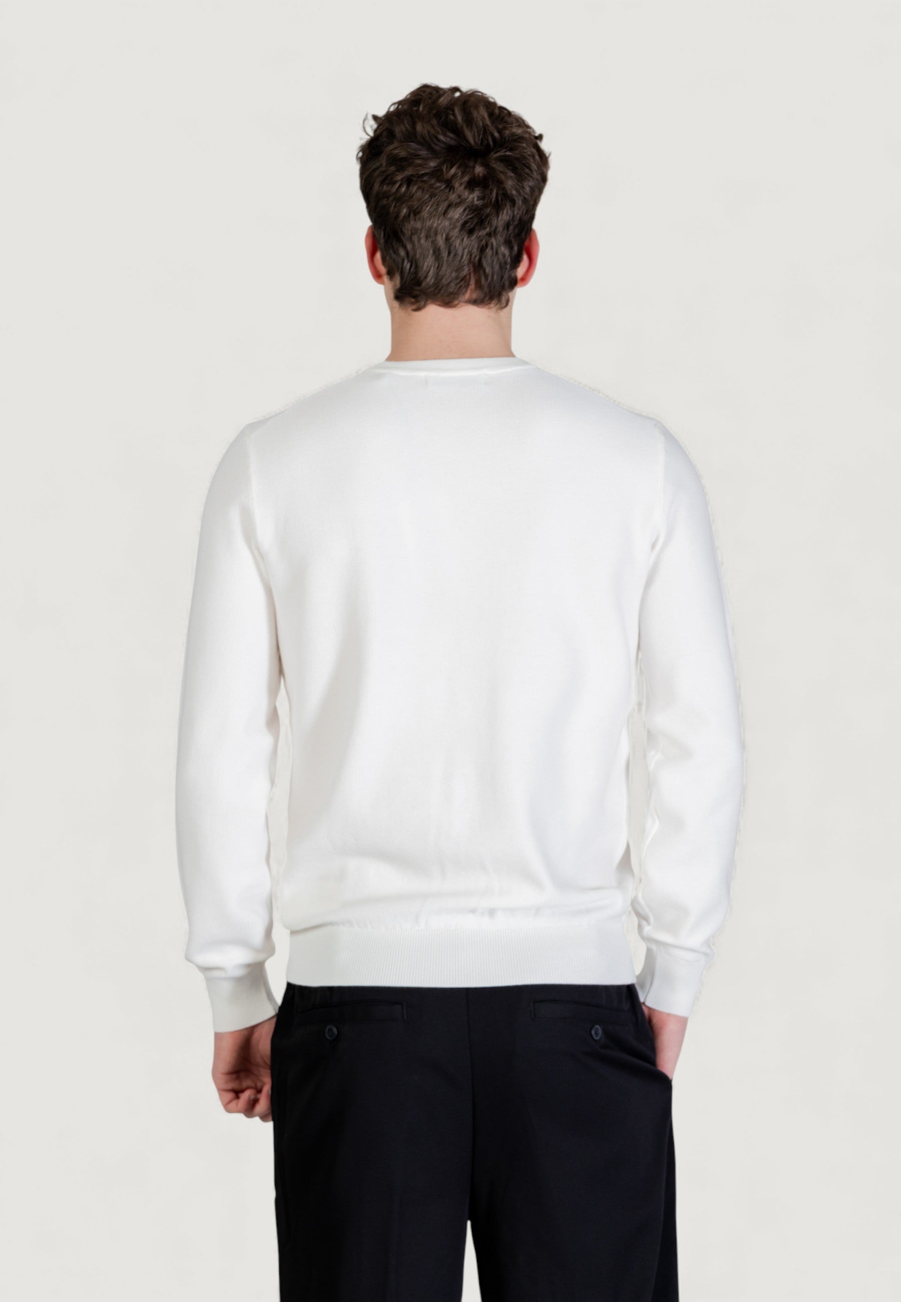 Maglia Guess KARIM CN PIQUET STITCH SWTR