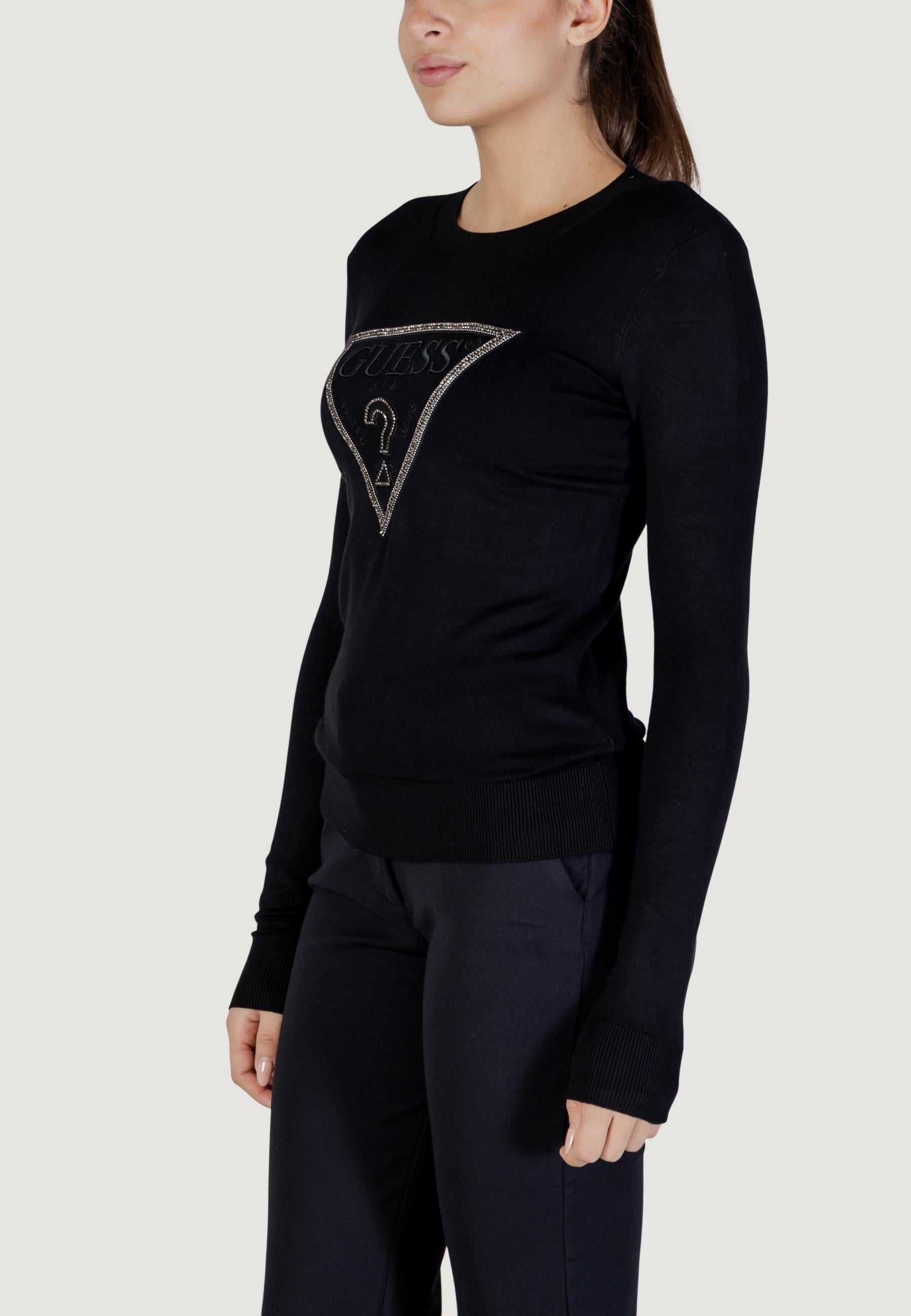 Maglia Guess LS CN SASHA TRIANGLE LOGO SWTR