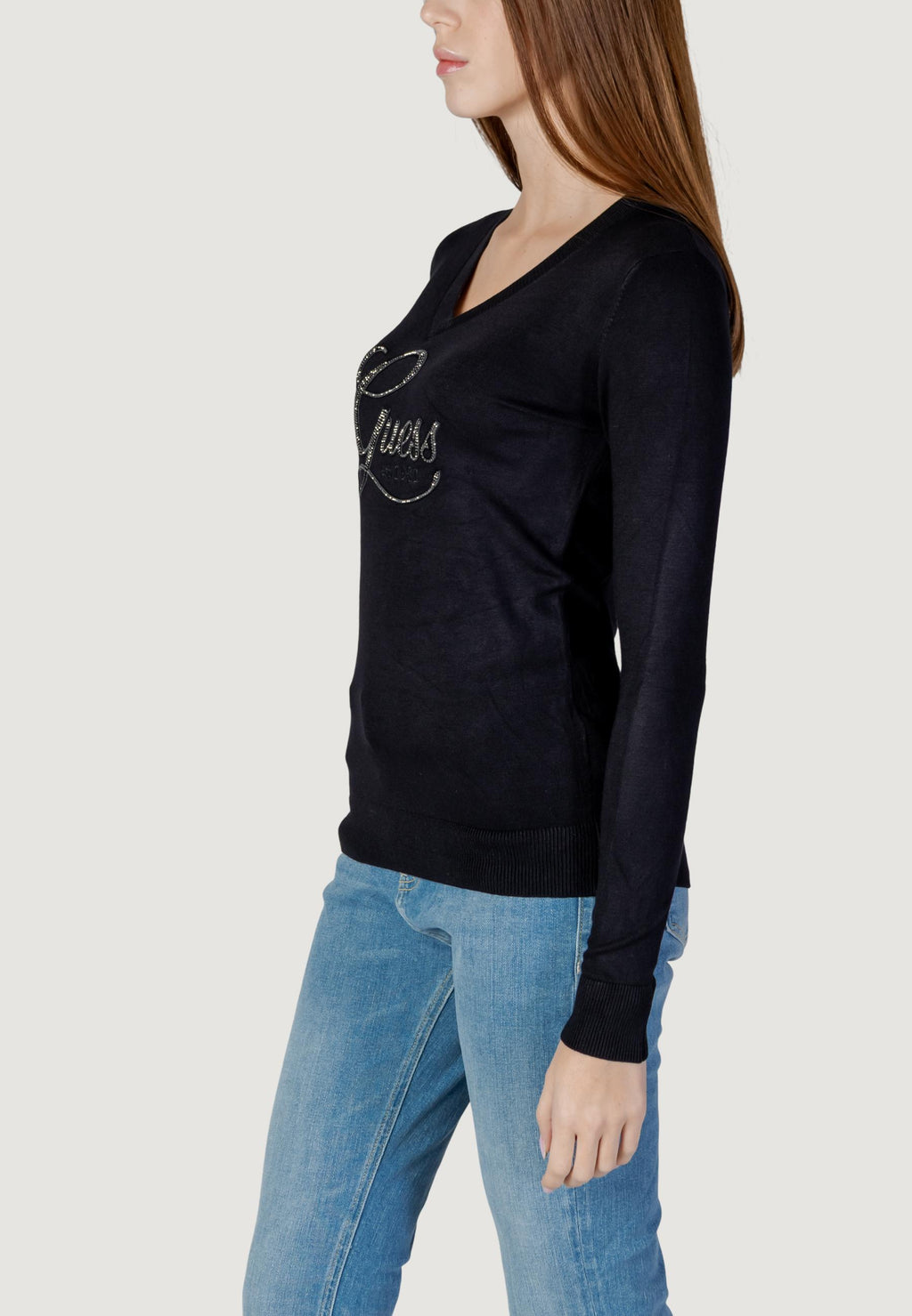 Maglia Guess LS VN STEPHANIE LOGO SWTR