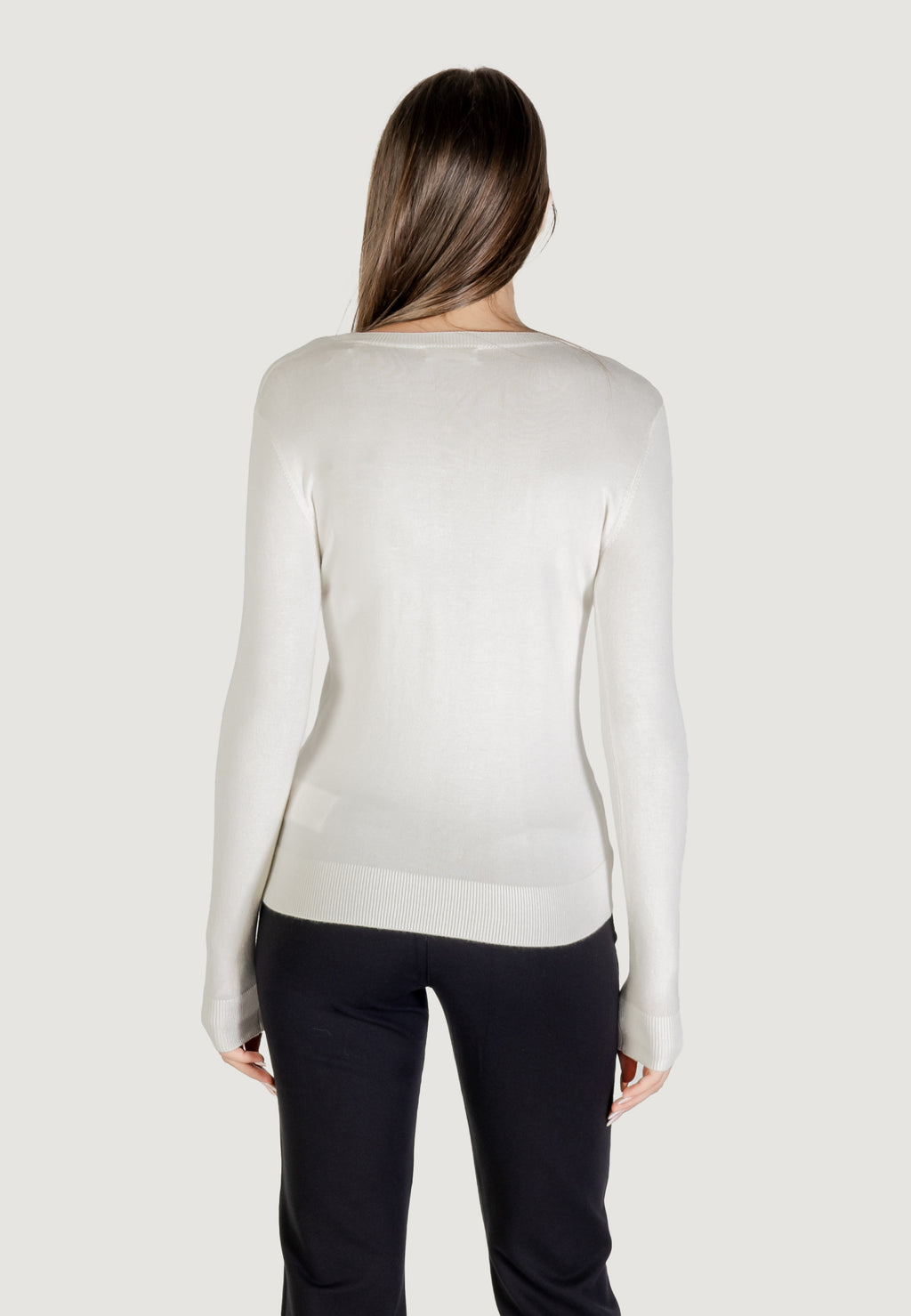 Maglia Guess LS CN KIARA TRIANGLE LOGO SWTR