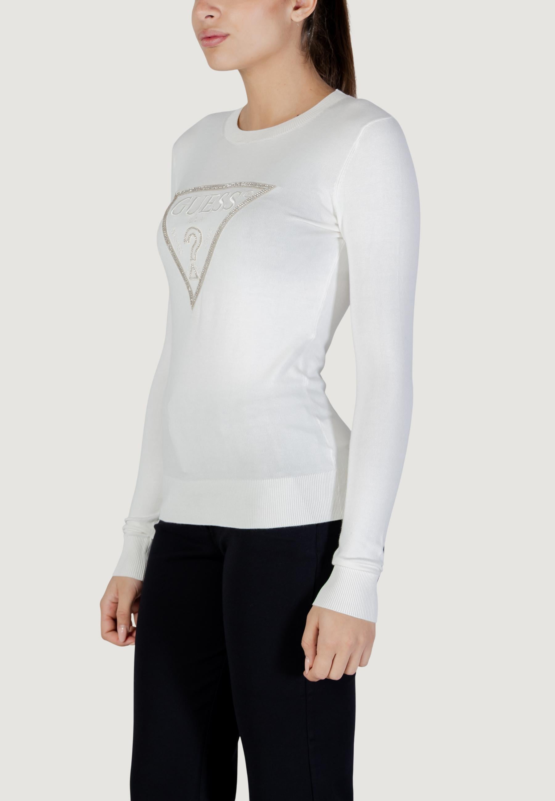 Maglia Guess LS CN SASHA TRIANGLE LOGO SWTR