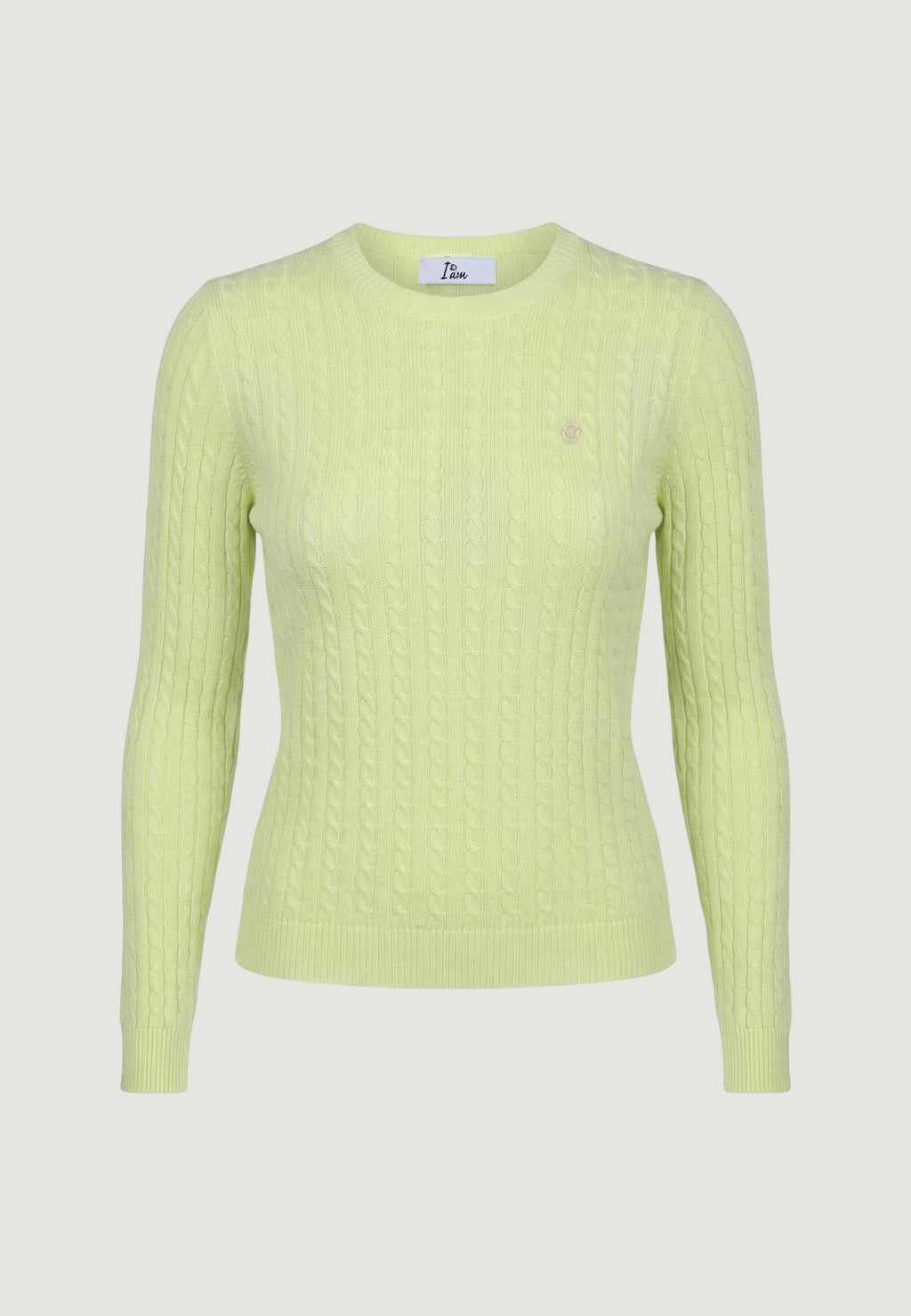 Jersey I am Maglione Cotone Treccia