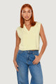 Maglia I am Gilet Cotone Acrilico Scollo V