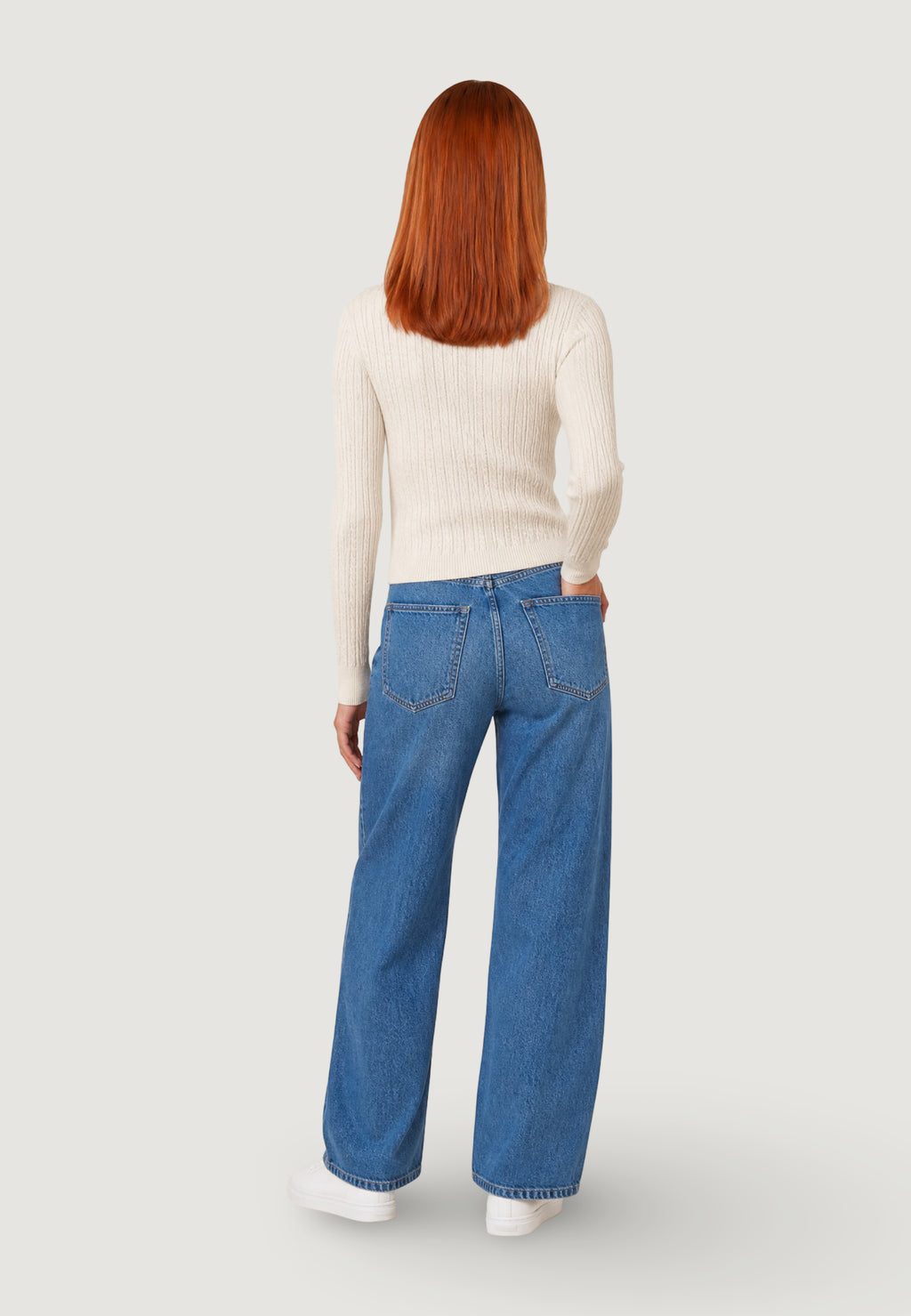 Maglia I am Maglione Cotone Treccia