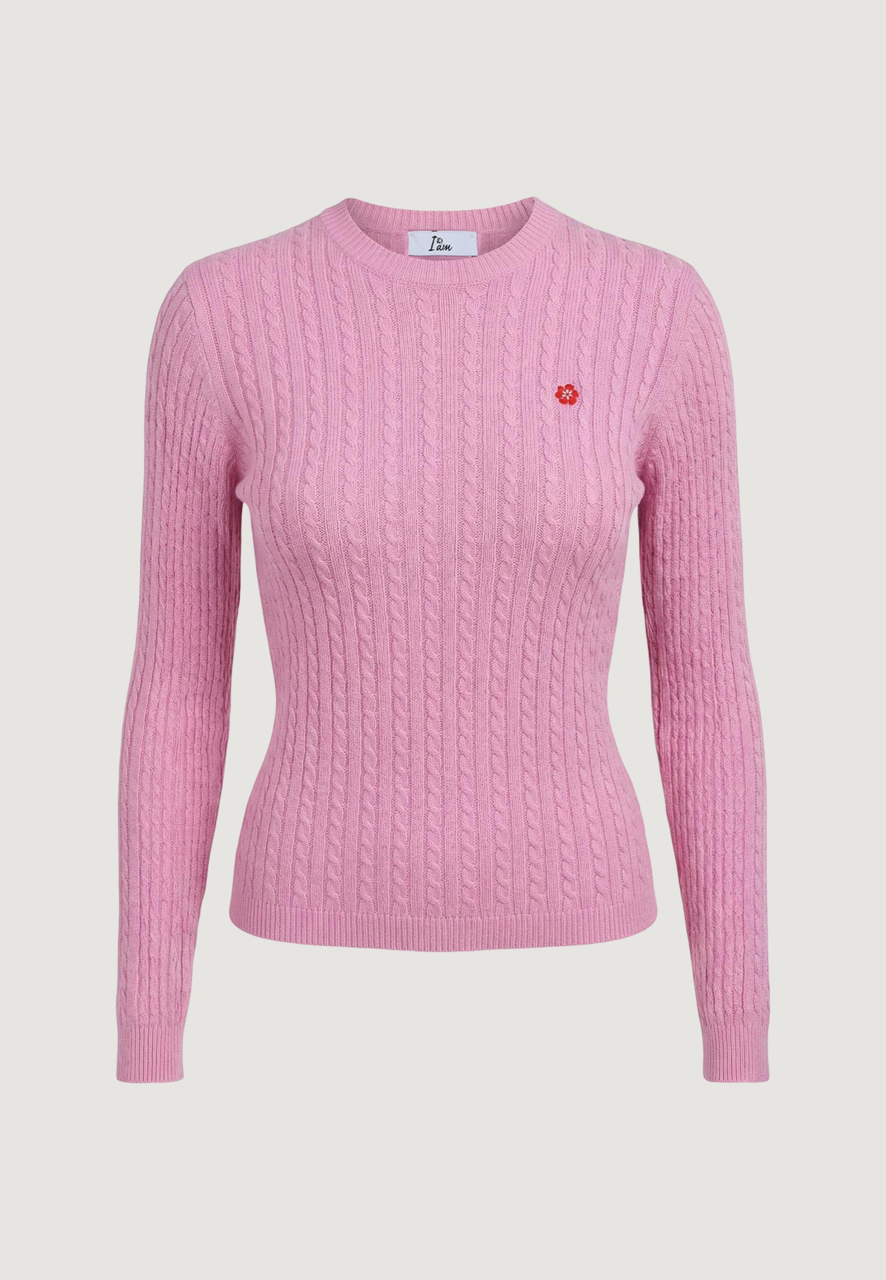 Maglia I am Maglione Cotone Treccia