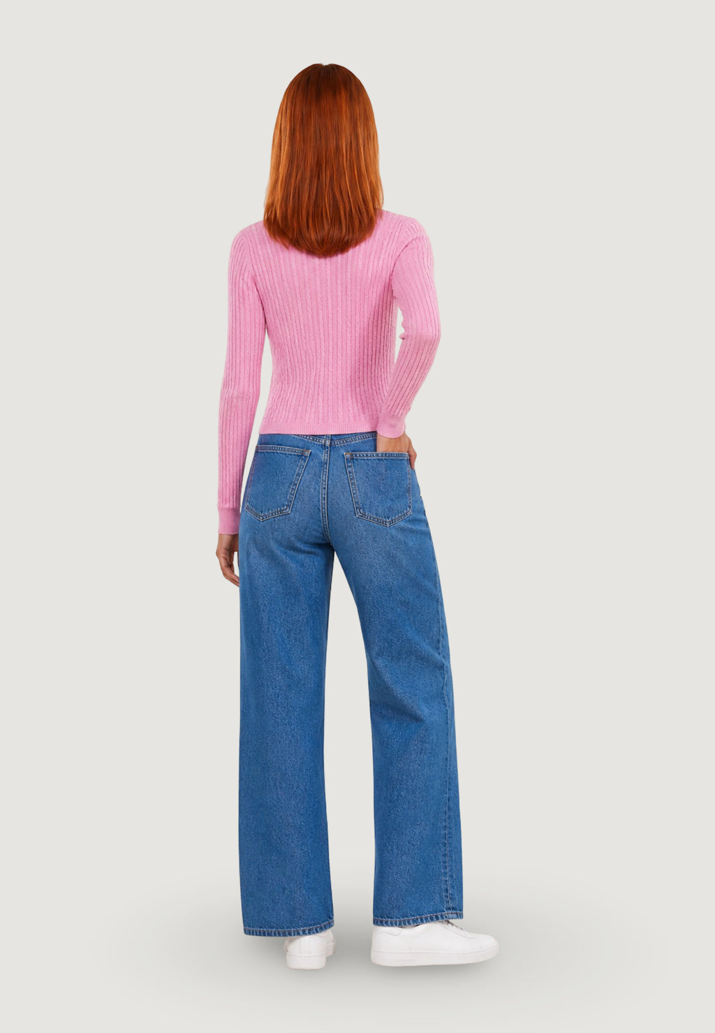Maglia I am Maglione Cotone Treccia