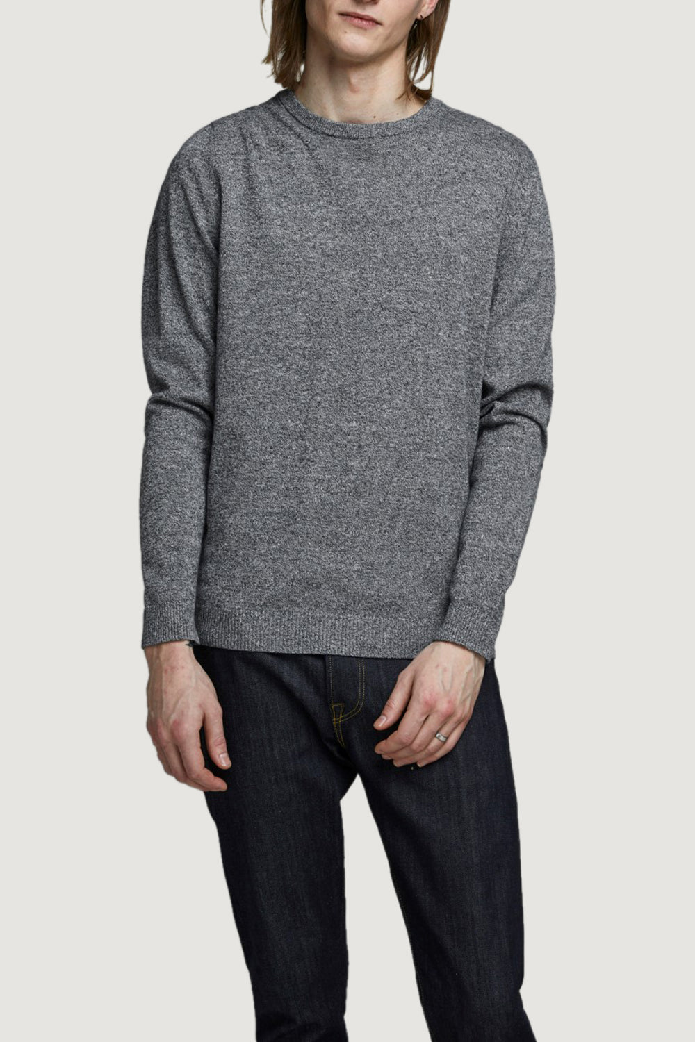 jersey Jack Jones JJEBASIC KNIT CREW NECK NOOS