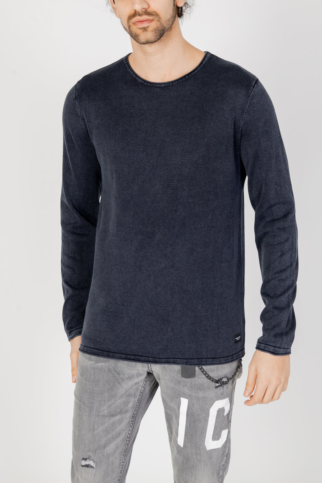 Maglia Jack Jones Jjeleo Knit Crew Neck Noos