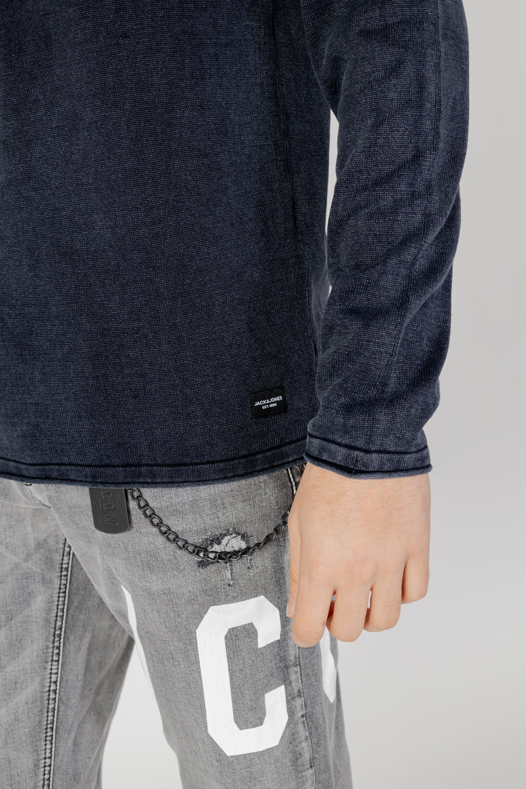 Maglia Jack Jones Jjeleo Knit Crew Neck Noos
