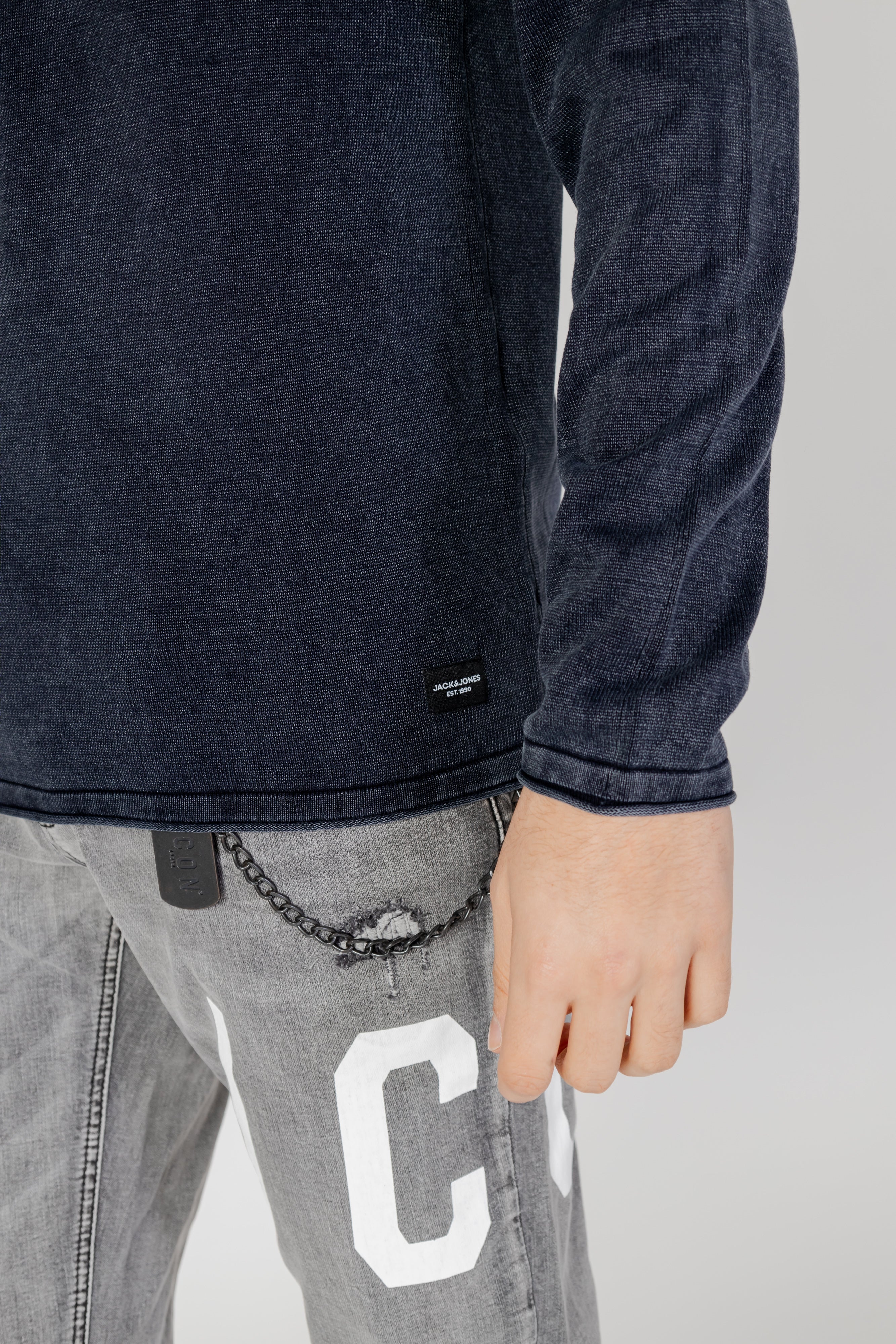 Maglia Jack Jones Jjeleo Knit Crew Neck Noos