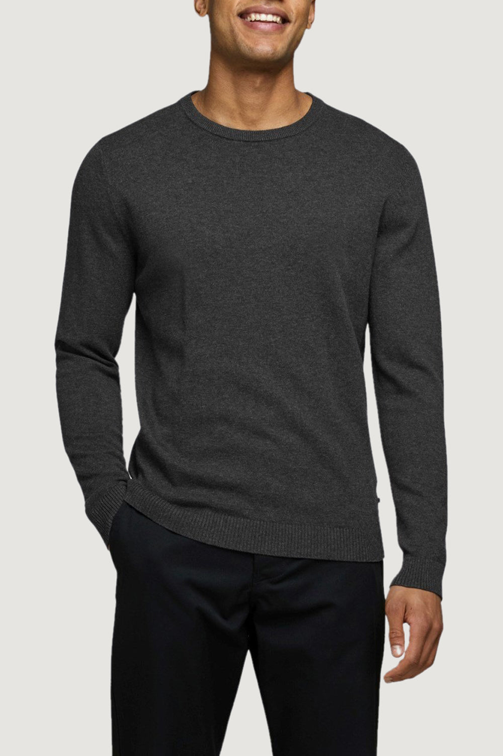 jersey Jack Jones JJEBASIC KNIT CREW NECK NOOS