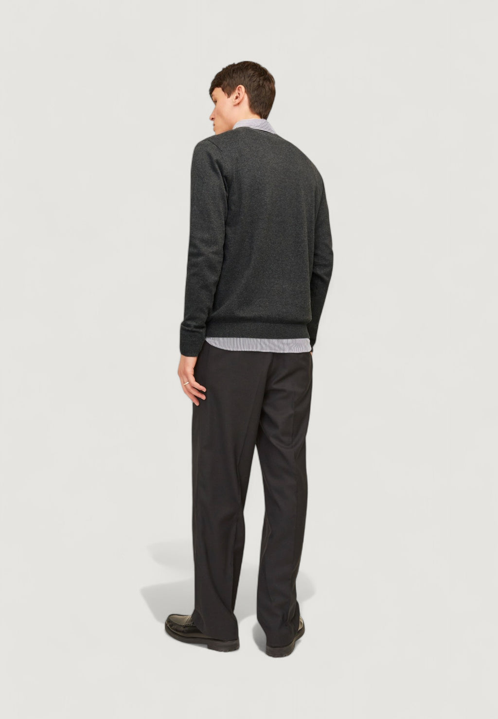 Maglia Jack Jones JJEBASIC KNIT V-NECK NOOS