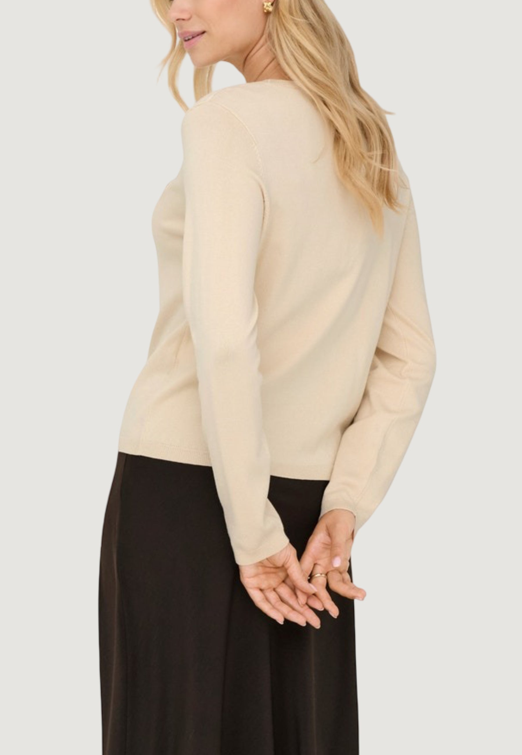 Maglia Jacqueline de Yong Jdykate L/S O-Neck Emb. Pullover Knt