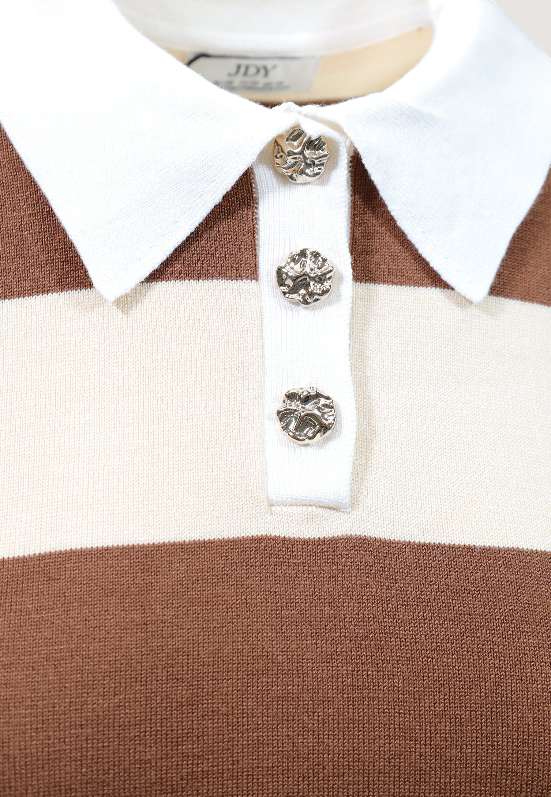 Jersey Jacqueline de Yong Jdymelany L/S Polo Pullover Knt