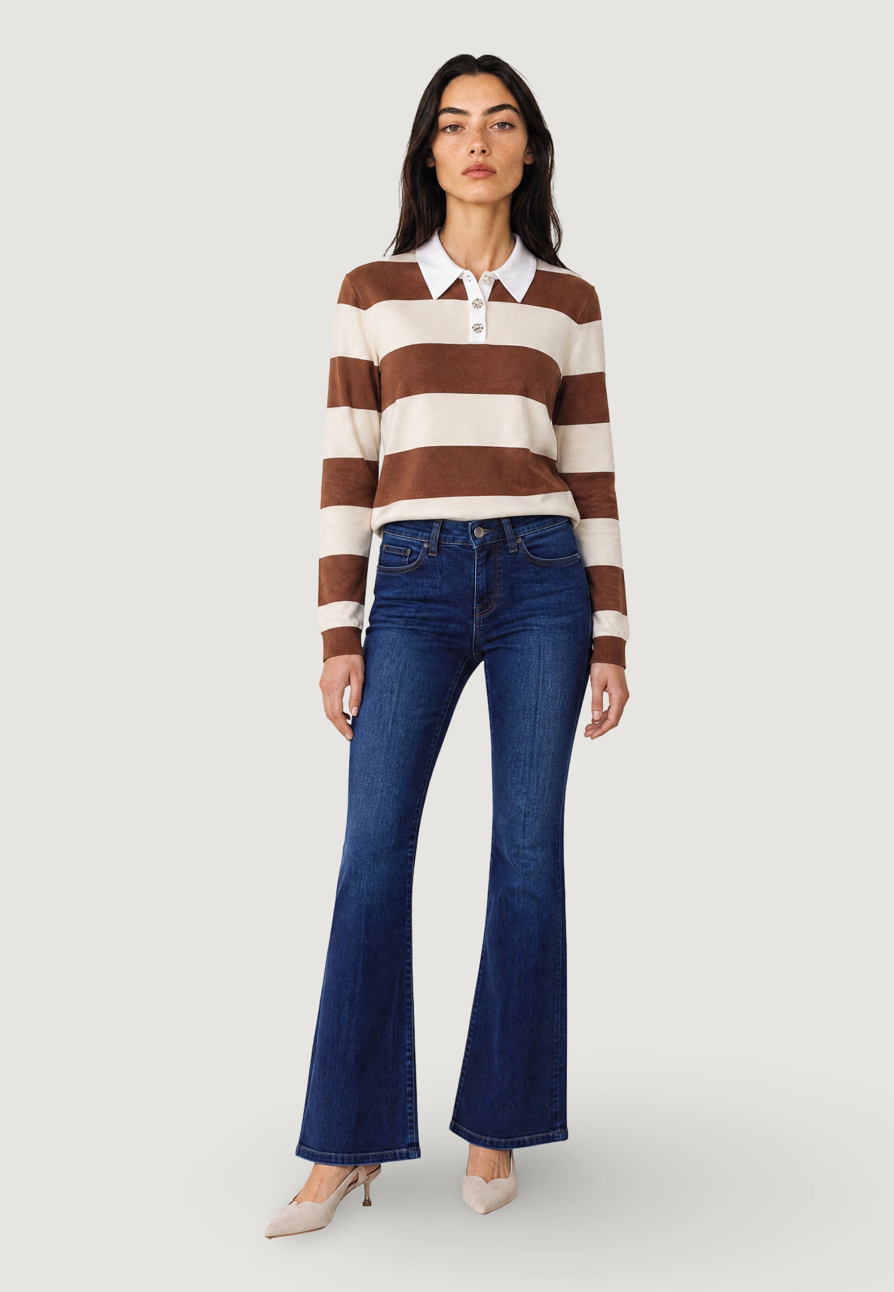 Jersey Jacqueline de Yong Jdymelany L/S Polo Pullover Knt