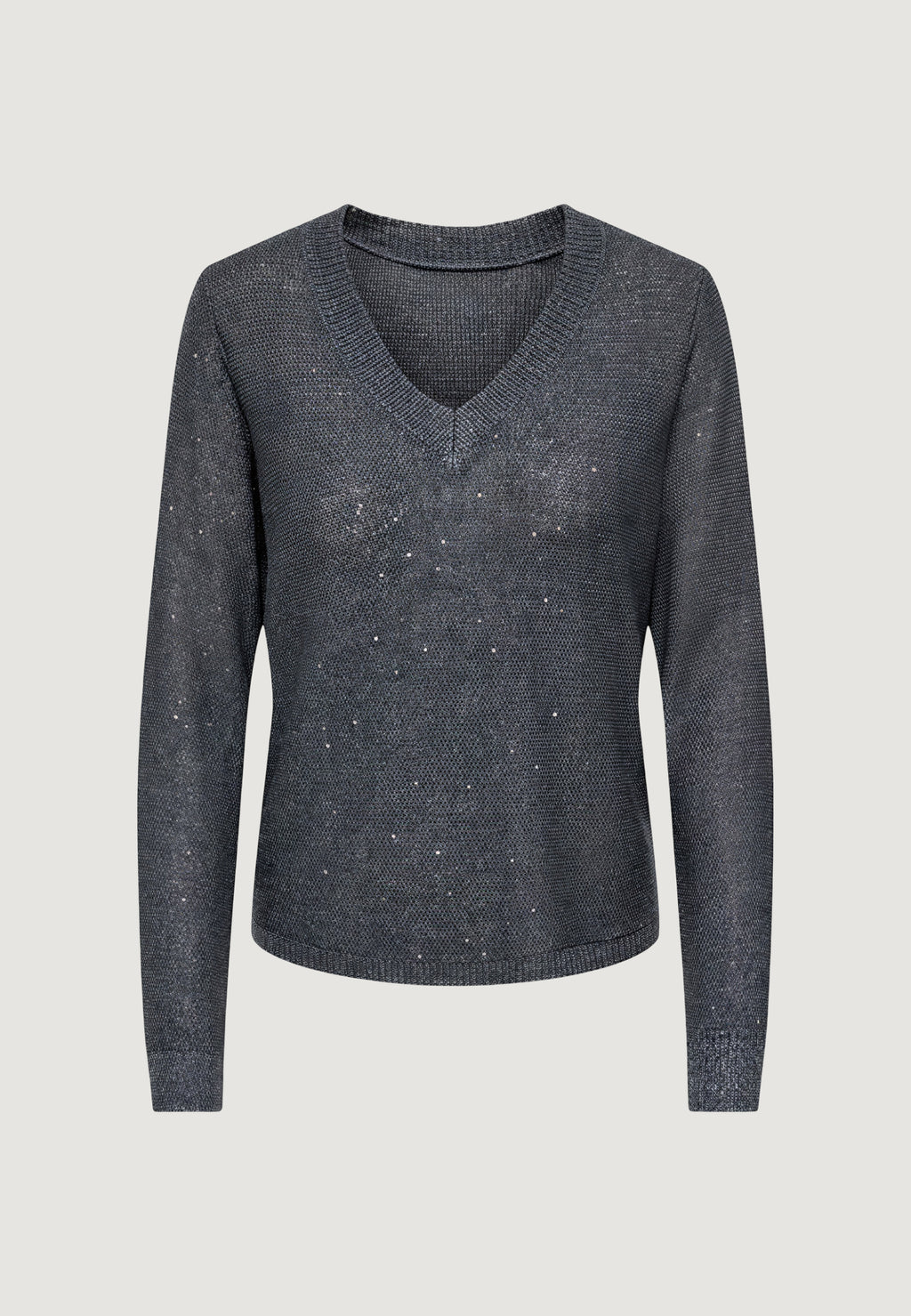 Maglia Jacqueline de Yong JDYMIA L/S V-NECK SEQUIN PULLOVER KNT