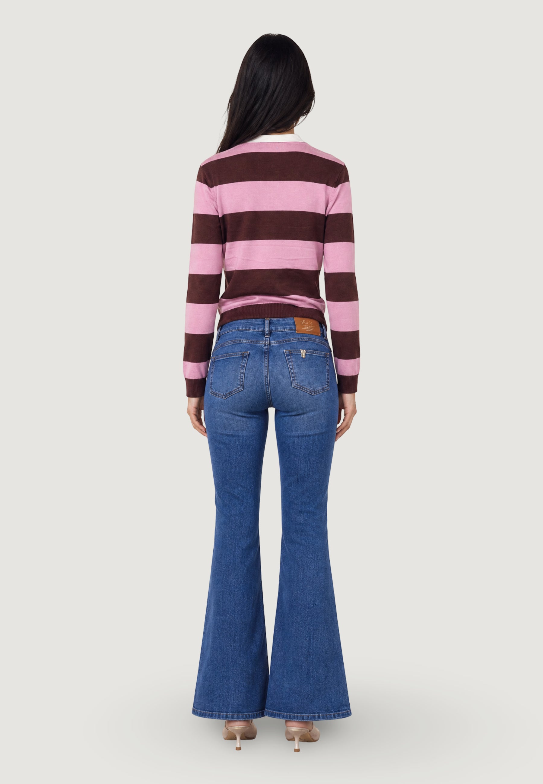 Jersey Jacqueline de Yong Jdymelany L/S Polo Pullover Knt