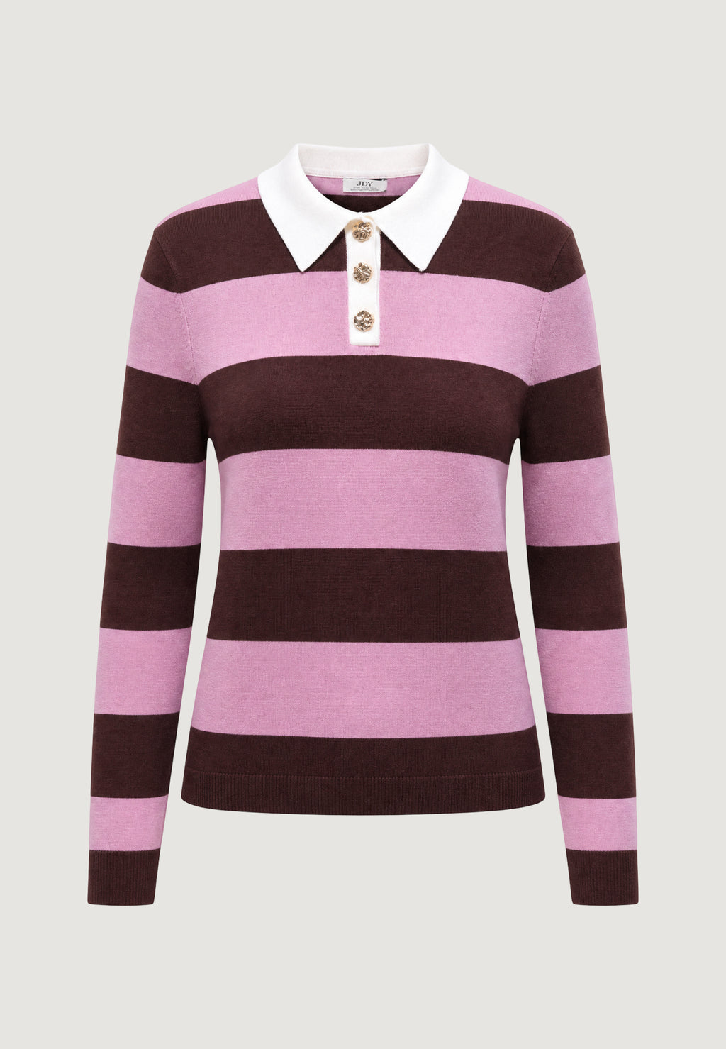 Jersey Jacqueline de Yong Jdymelany L/S Polo Pullover Knt