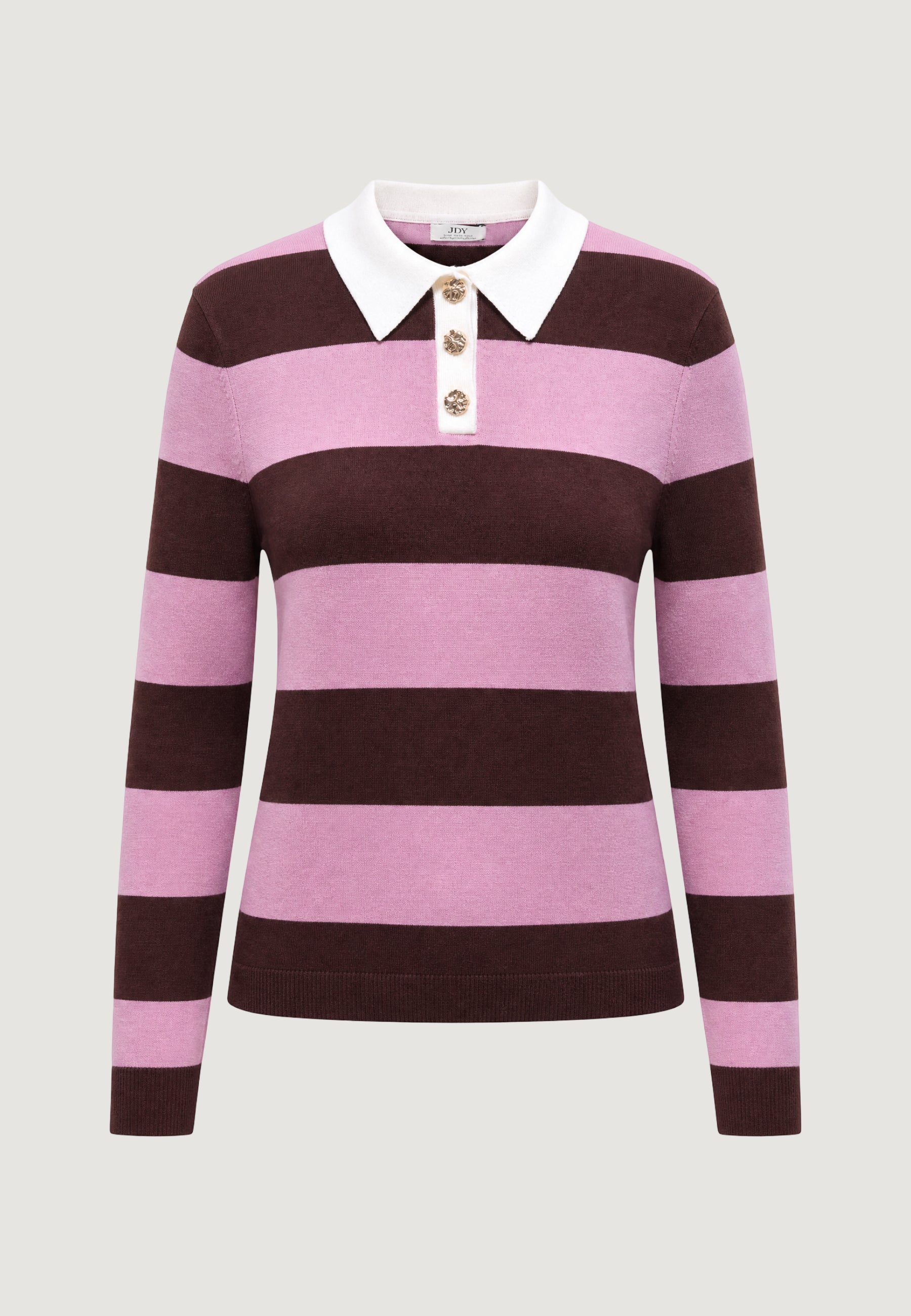 Jersey Jacqueline de Yong Jdymelany L/S Polo Pullover Knt