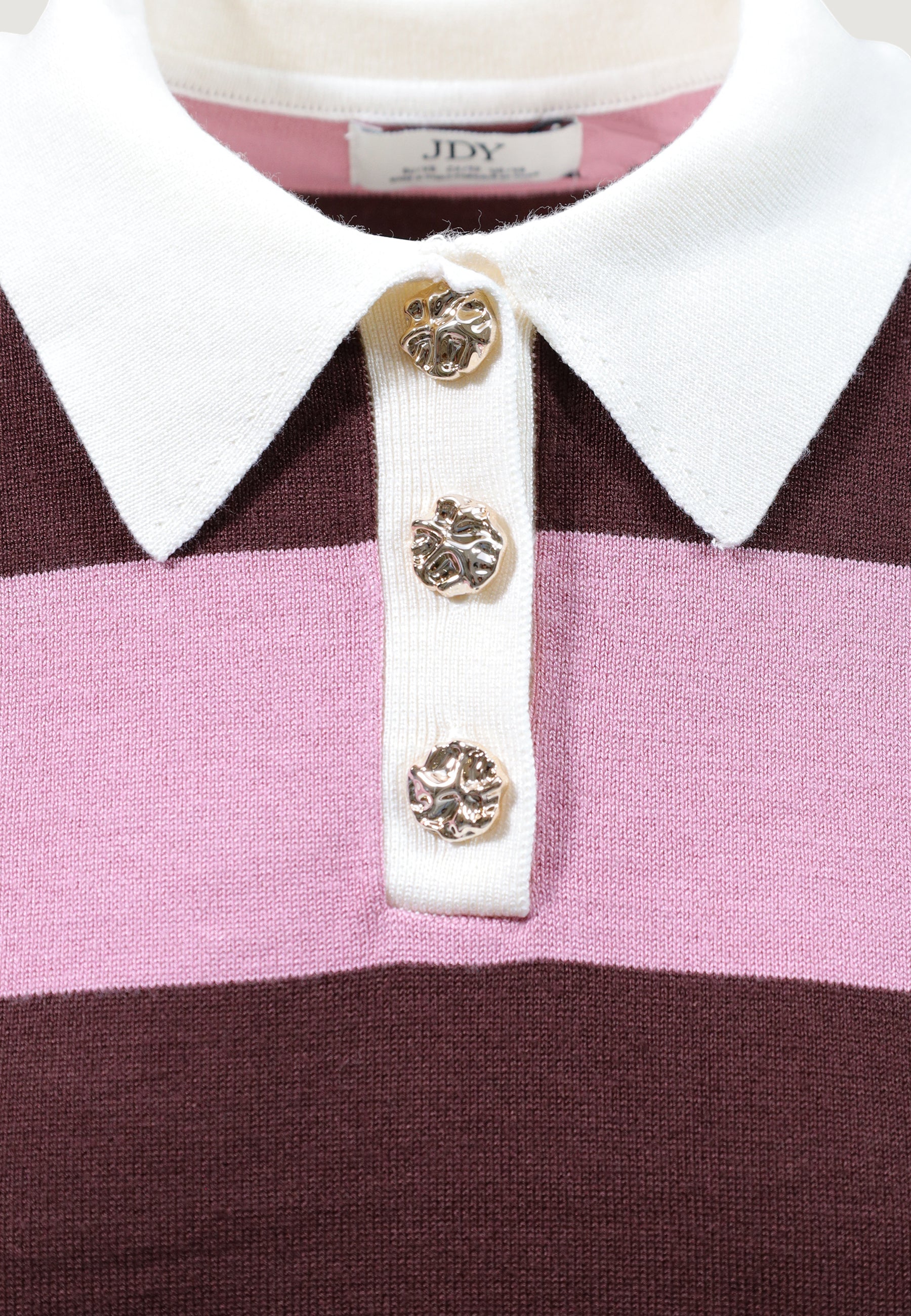 Jersey Jacqueline de Yong Jdymelany L/S Polo Pullover Knt