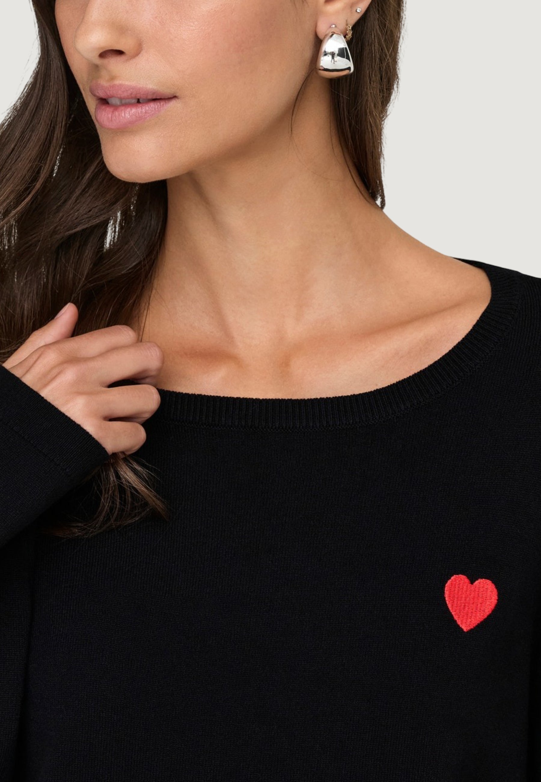 Maglia Jacqueline de Yong Jdykate L/S O-Neck Emb. Pullover Knt