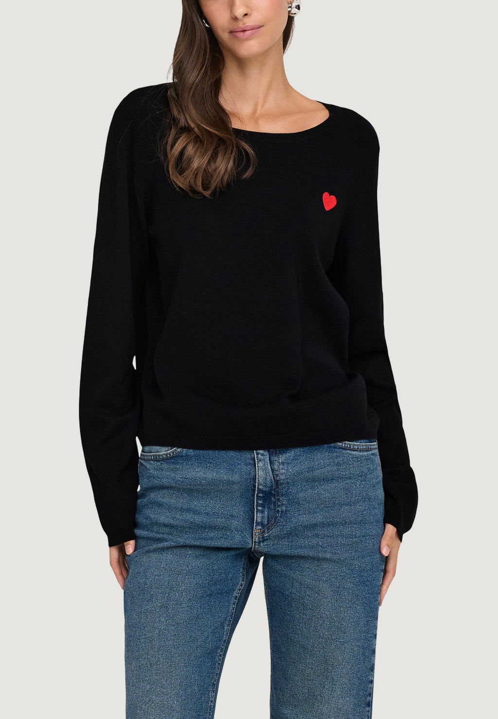 Maglia Jacqueline de Yong Jdykate L/S O-Neck Emb. Pullover Knt