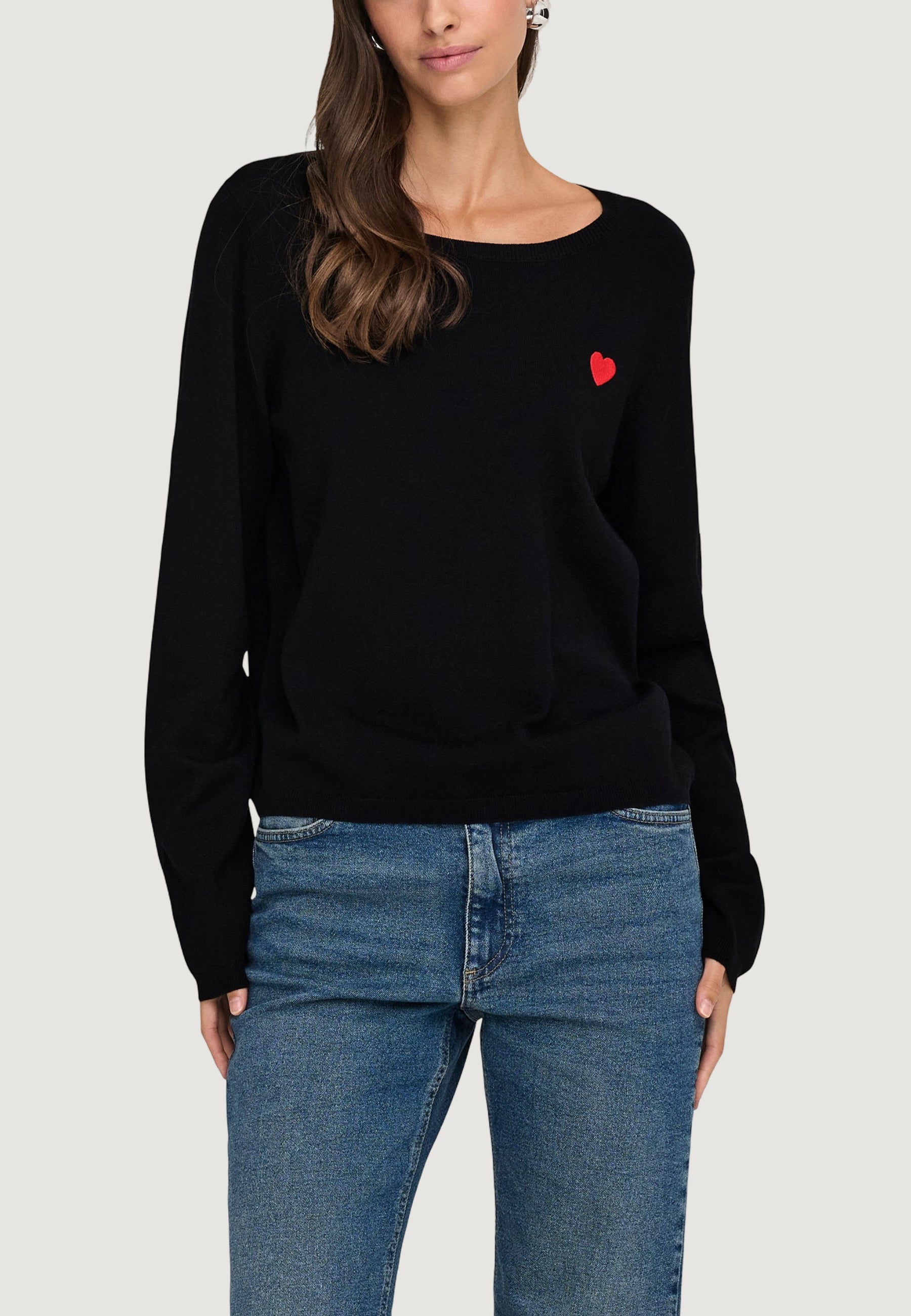 Maglia Jacqueline de Yong Jdykate L/S O-Neck Emb. Pullover Knt