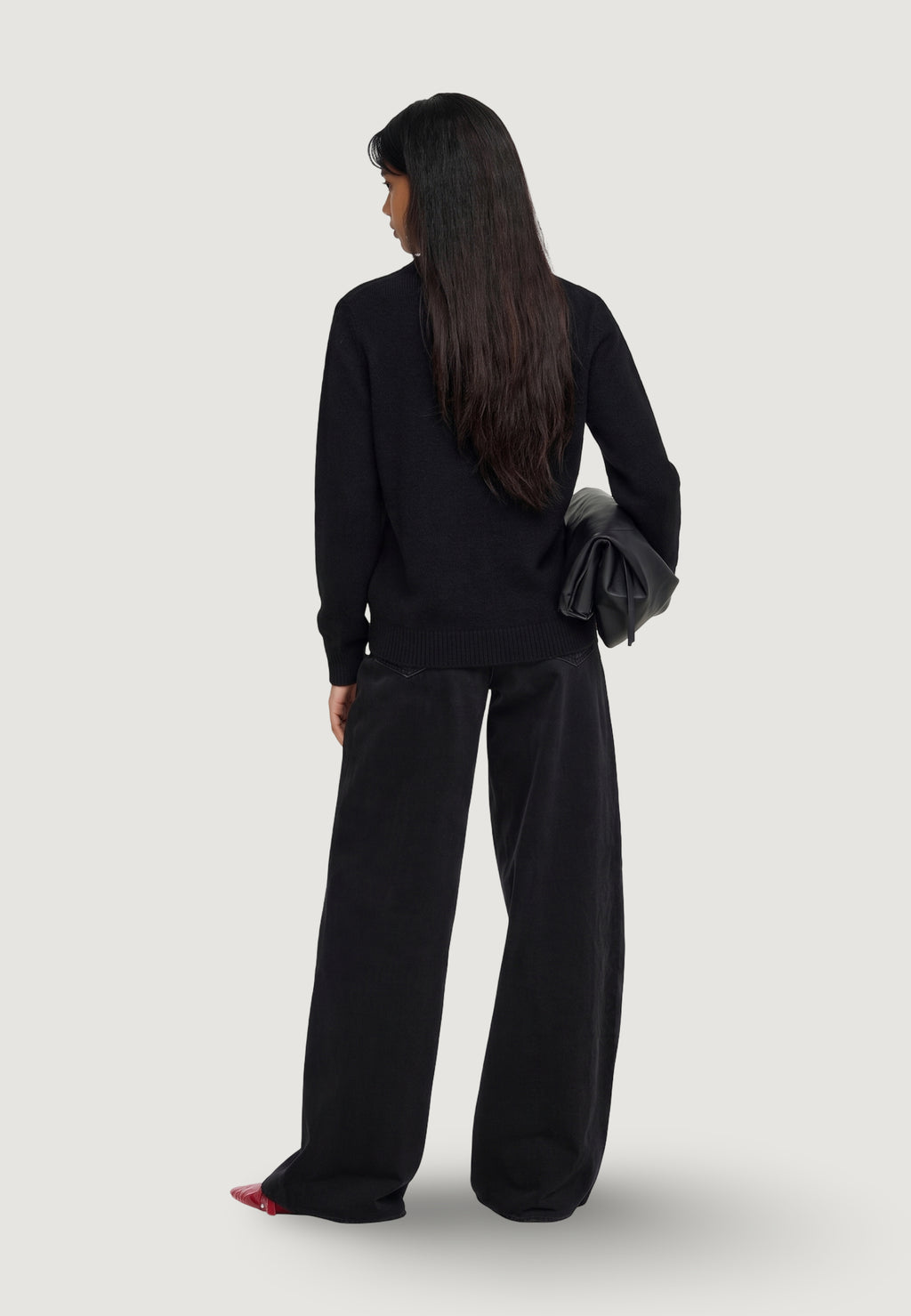 Maglia Jacqueline de Yong JDYMIA L/S V-NECK SEQUIN PULLOVER KNT