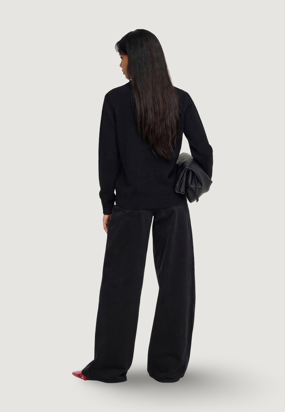 Maglia Jacqueline de Yong JDYMIA L/S V-NECK SEQUIN PULLOVER KNT
