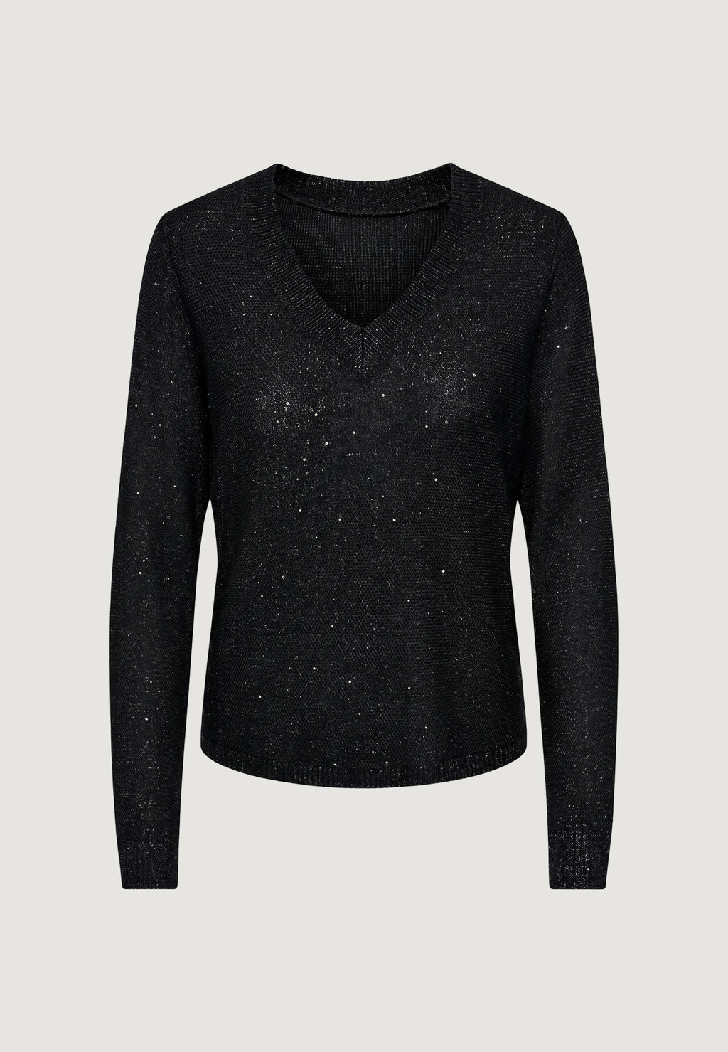 Maglia Jacqueline de Yong JDYMIA L/S V-NECK SEQUIN PULLOVER KNT