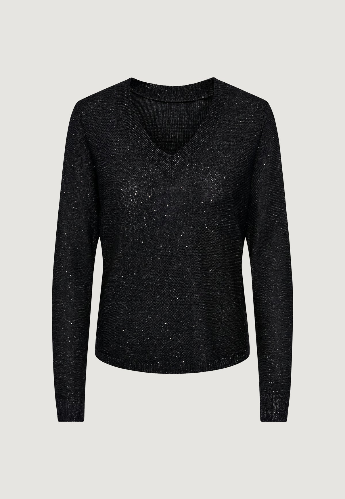 Maglia Jacqueline de Yong JDYMIA L/S V-NECK SEQUIN PULLOVER KNT