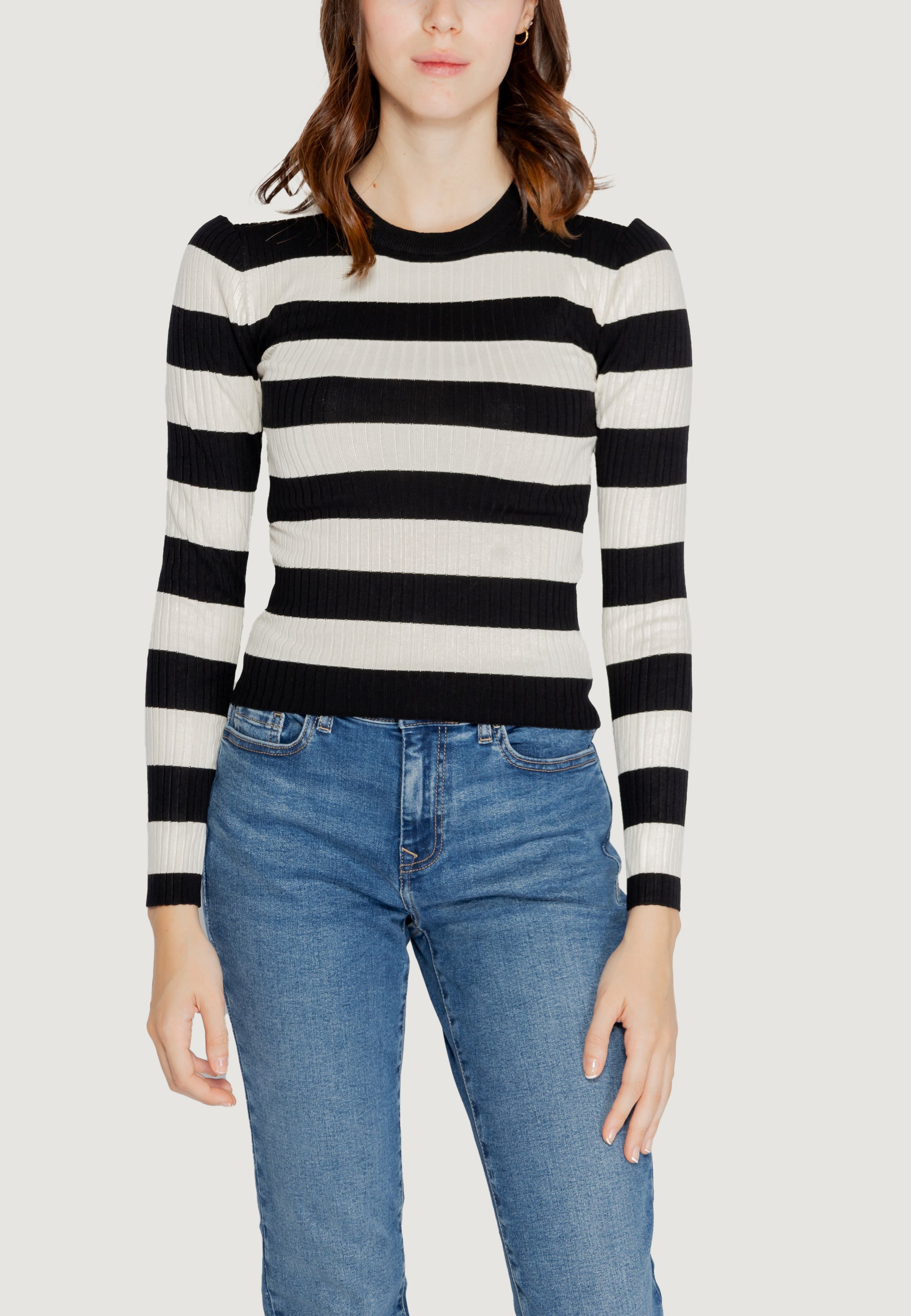Maglia Jacqueline de Yong Jdyplum L/S O-Neck Knt Noos