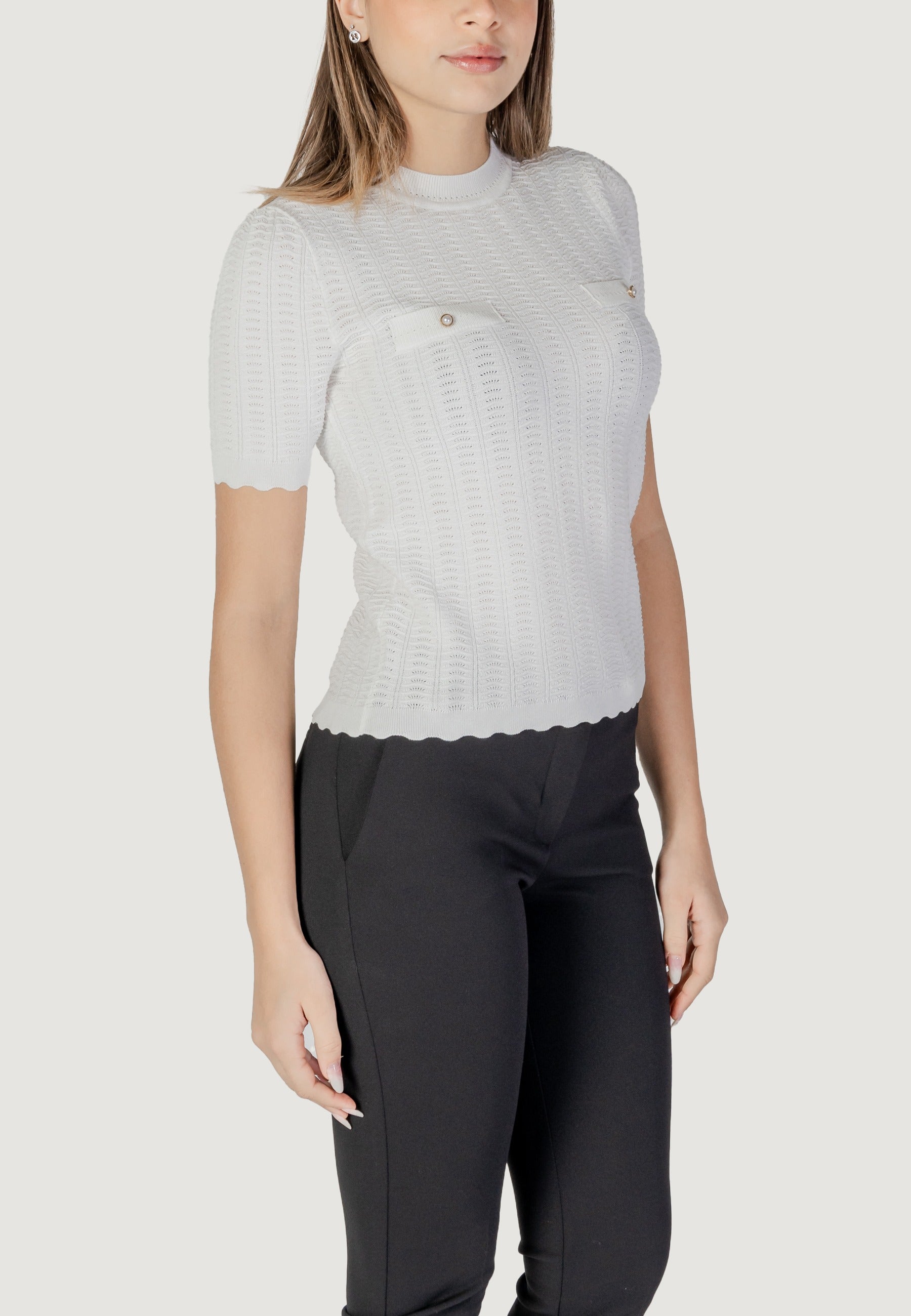 Maglia in filo manica corta Morgan De Toi 251-MSEOUL