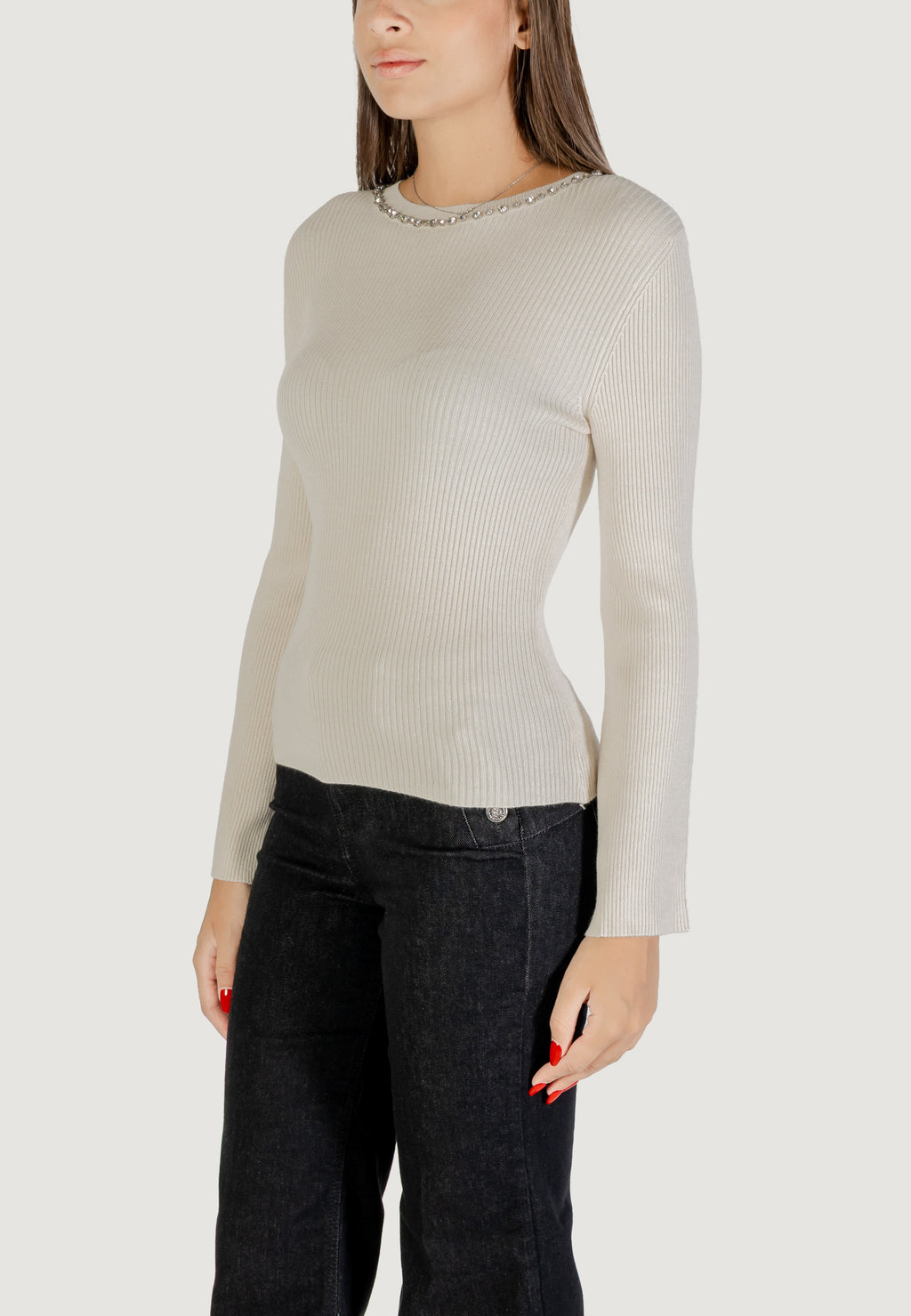 Jersey Only ONLNATASCHA LS BLING ONECK CC KNT