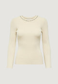 Maglia Only ONLNATASCHA LS BLING ONECK CC KNT