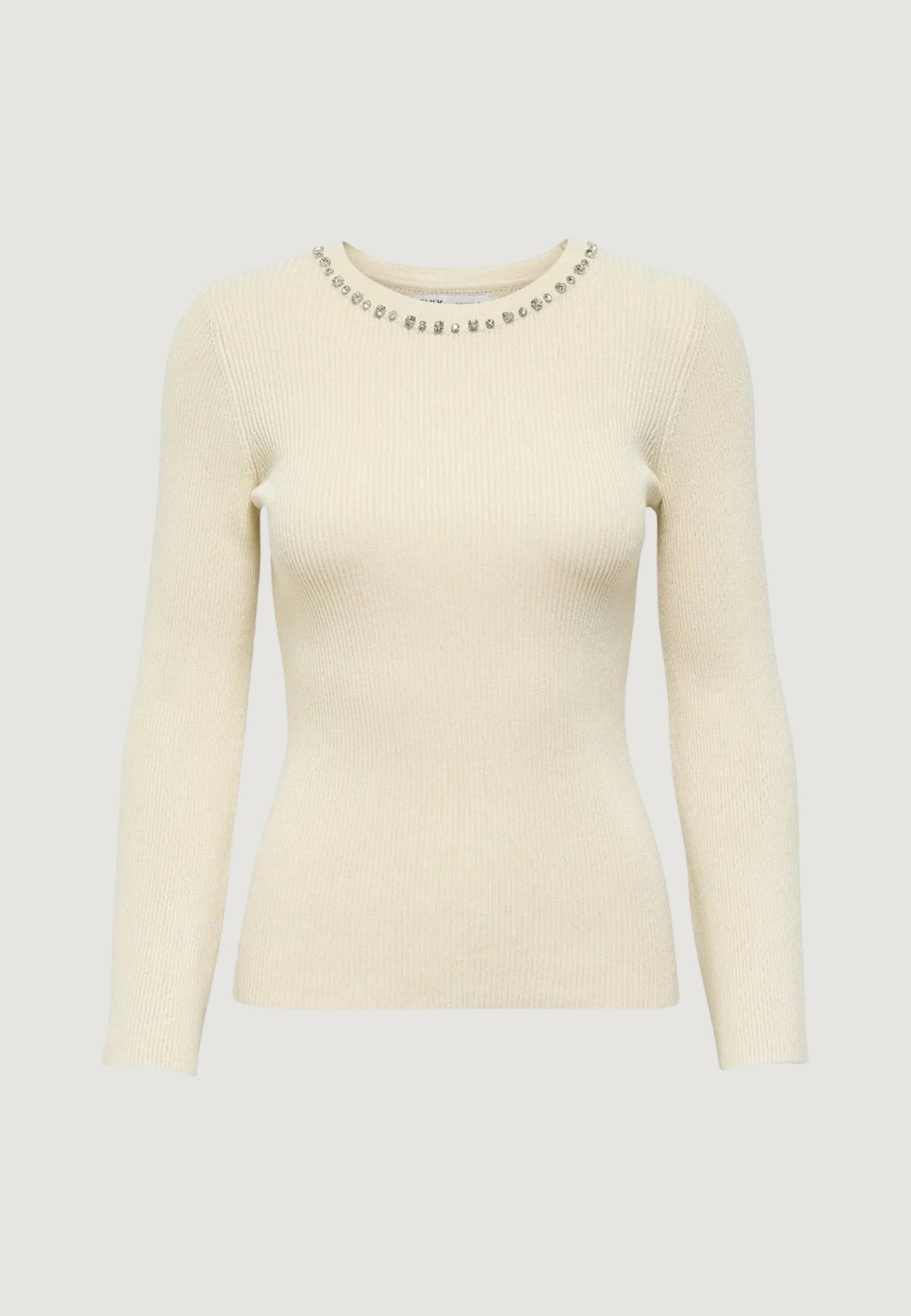 Maglia Only ONLNATASCHA LS BLING ONECK CC KNT