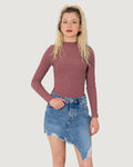 Jersey Only EMMA L/S HIGH NECK TOP NOOS JRS