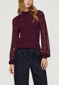 Maglia Only Onlannelina Ls Highneck Knt