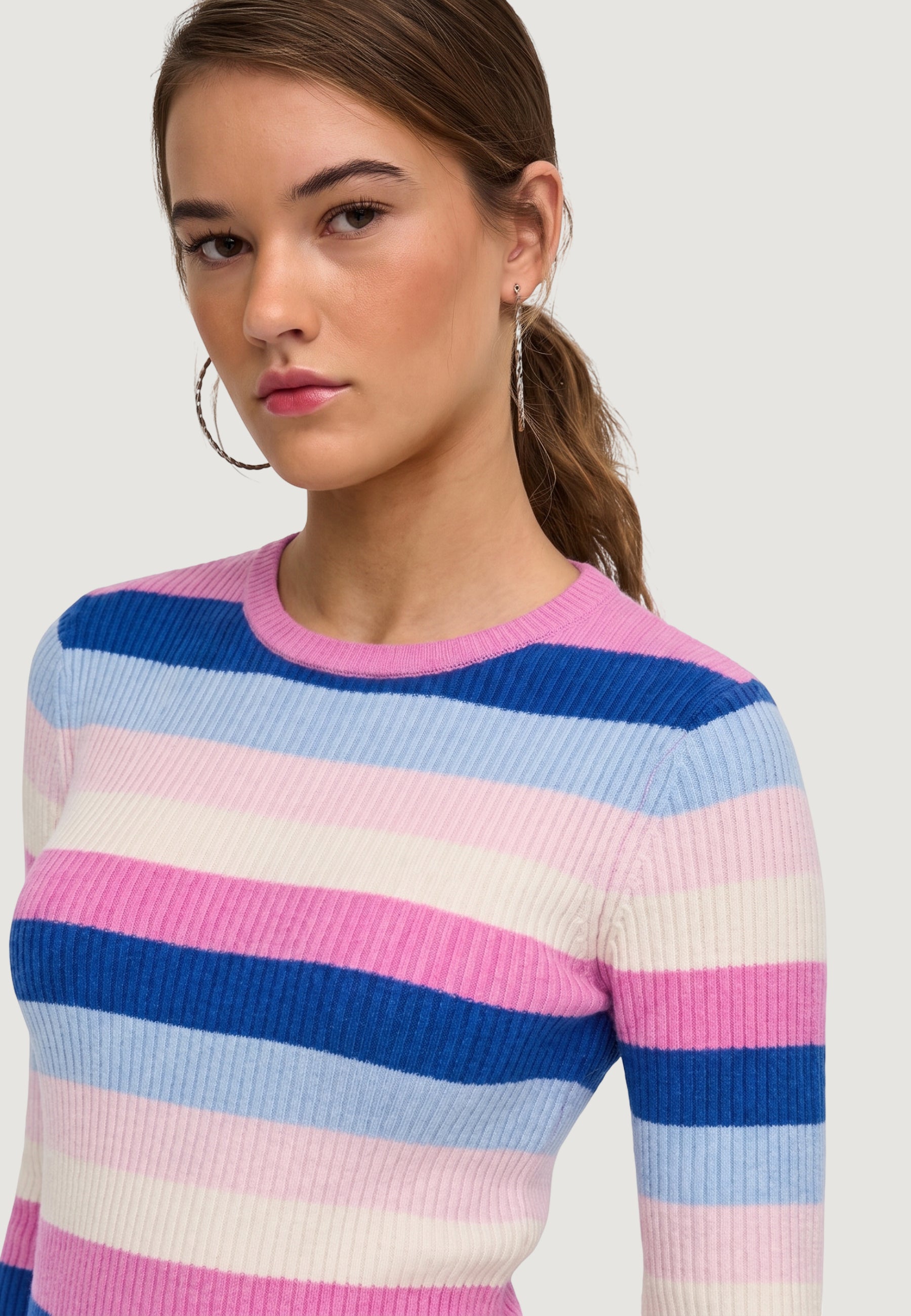 Jersey Only ONLIBI LS O-NECK RIB CC KNT