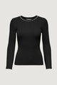 Maglia Only ONLNATASCHA LS BLING ONECK CC KNT