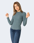 Maglia Only EMMA L/S HIGH NECK TOP NOOS JRS