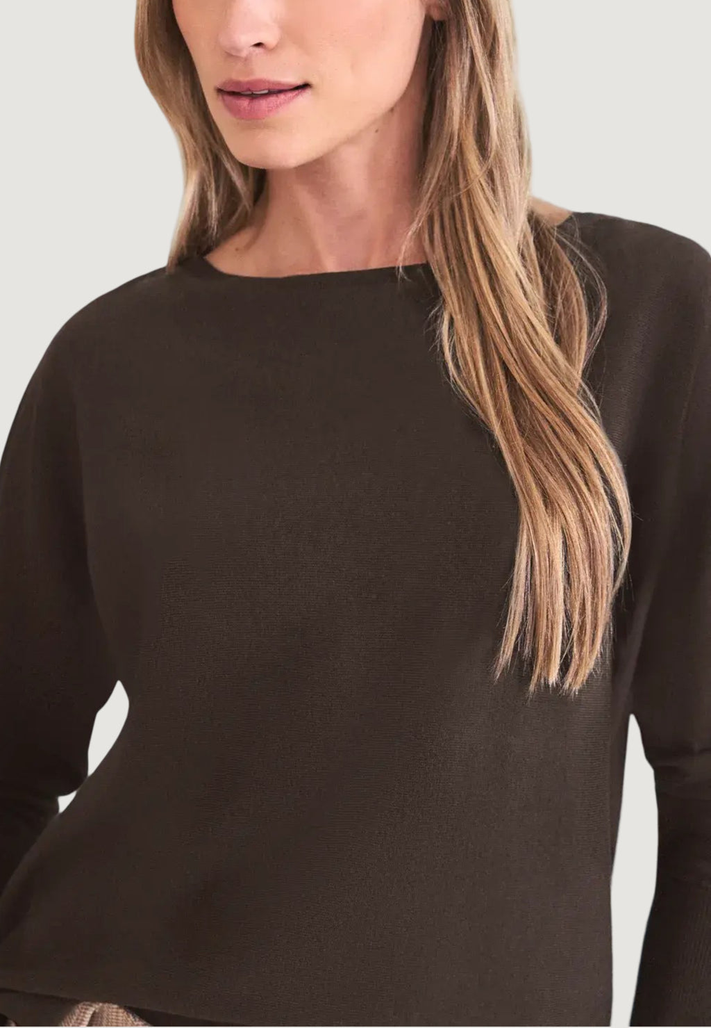 Maglia Street One dolman boat neck