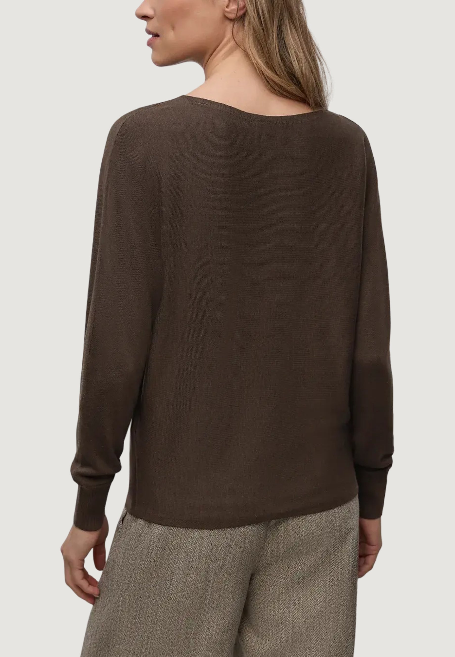 Maglia Street One dolman boat neck