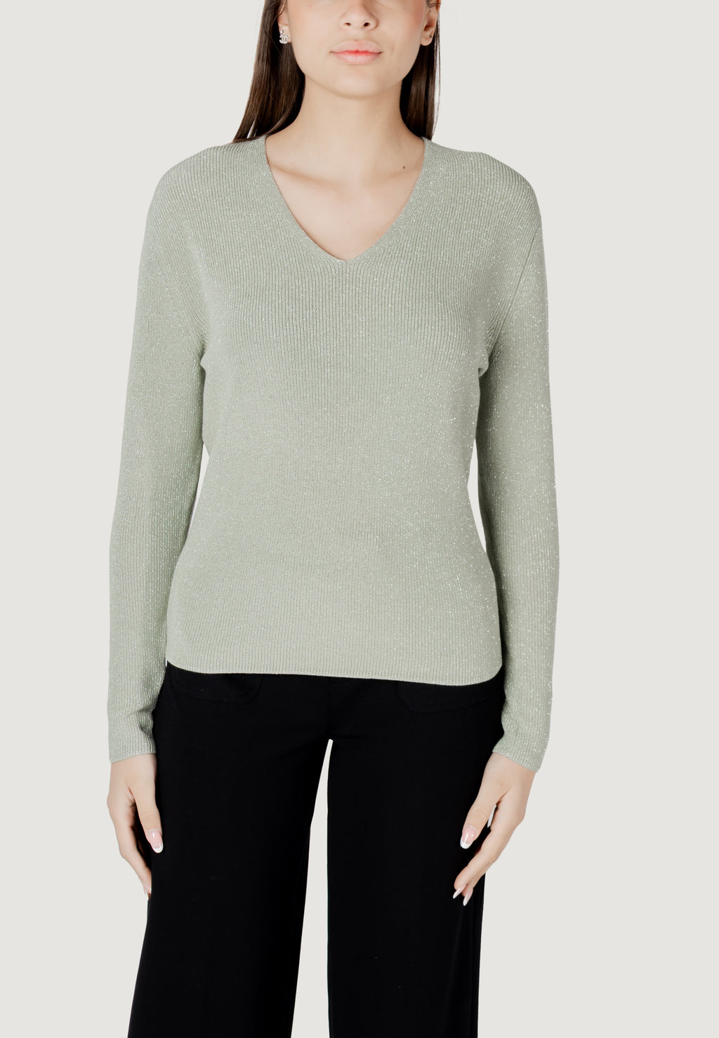 Maglia Street One LTD_QR_lurex v-neck sweater