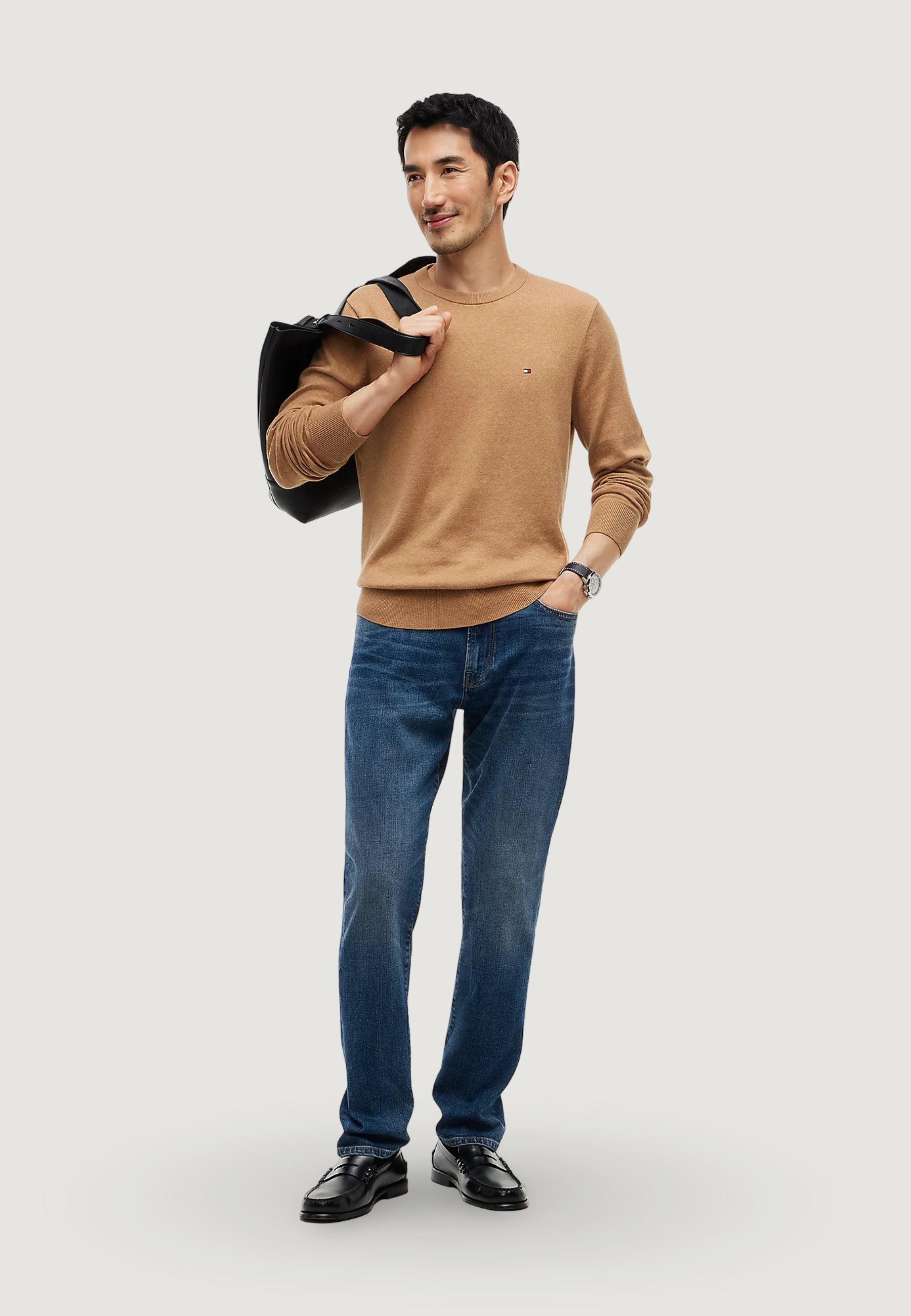Maglia Tommy Hilfiger PIMA ORG CTN CASHMERE