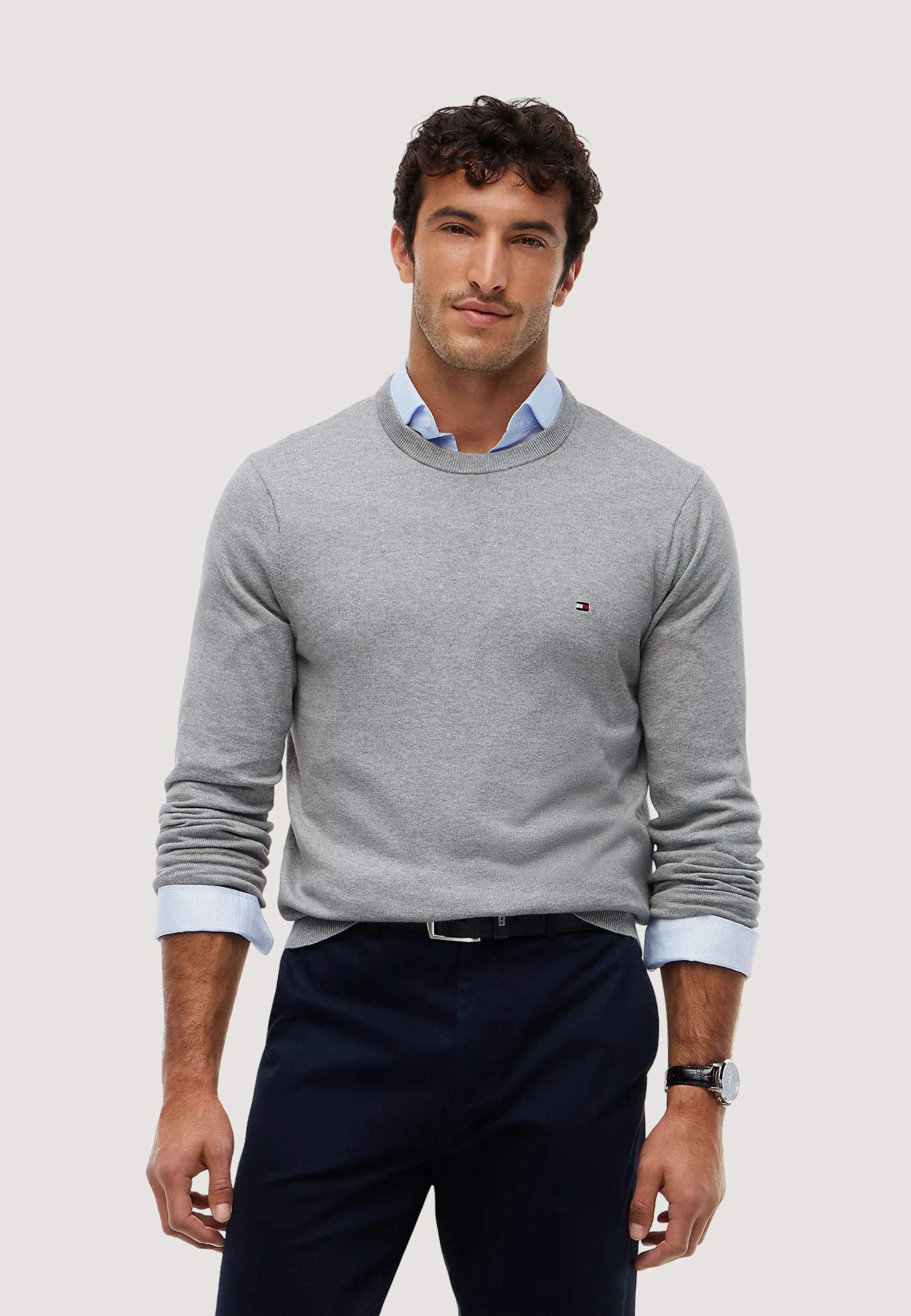 Maglia Tommy Hilfiger PIMA ORG CTN CASHMERE