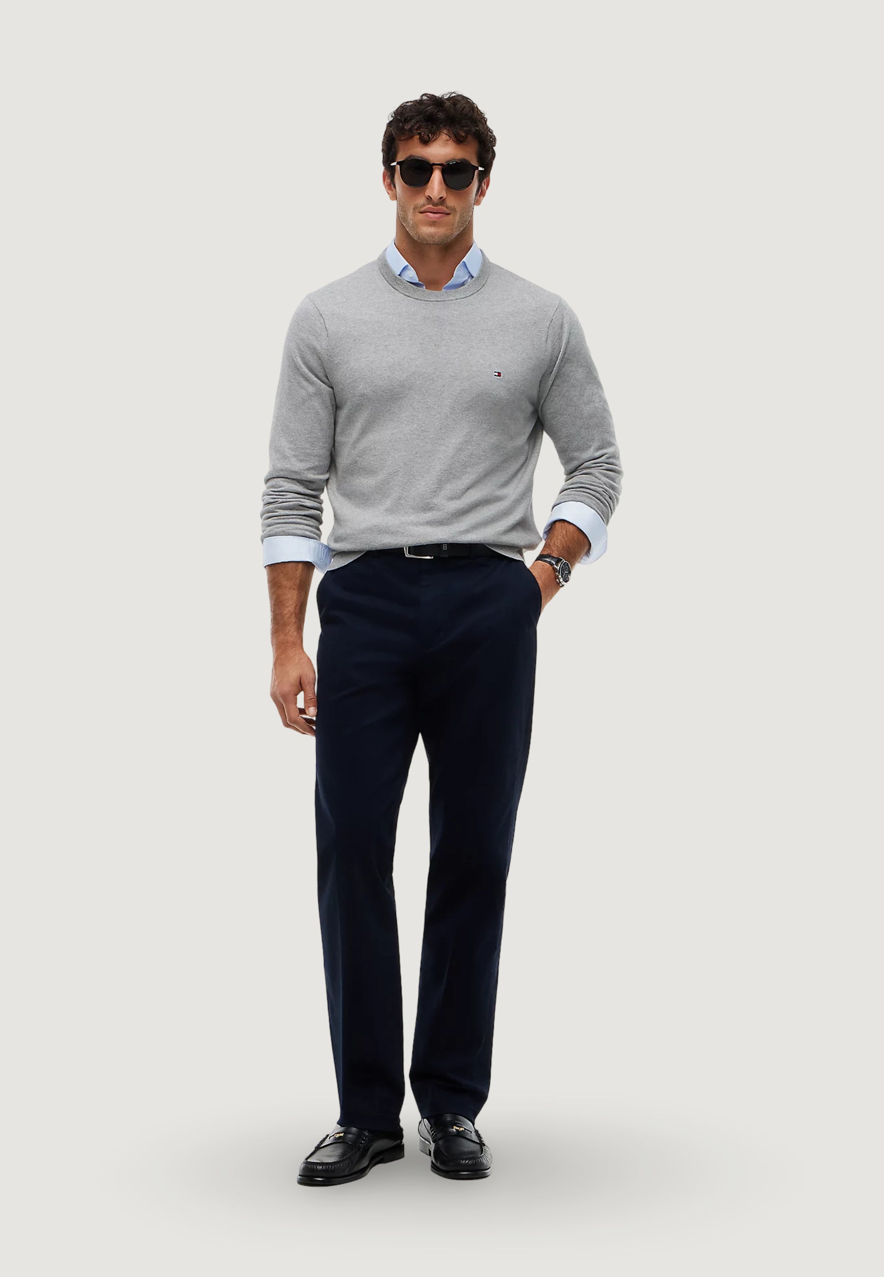 jersey Tommy Hilfiger PIMA ORG CTN CASHMERE