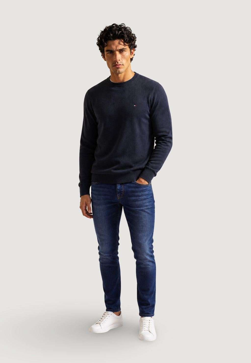 jersey Tommy Hilfiger PIMA ORG CTN CASHMERE